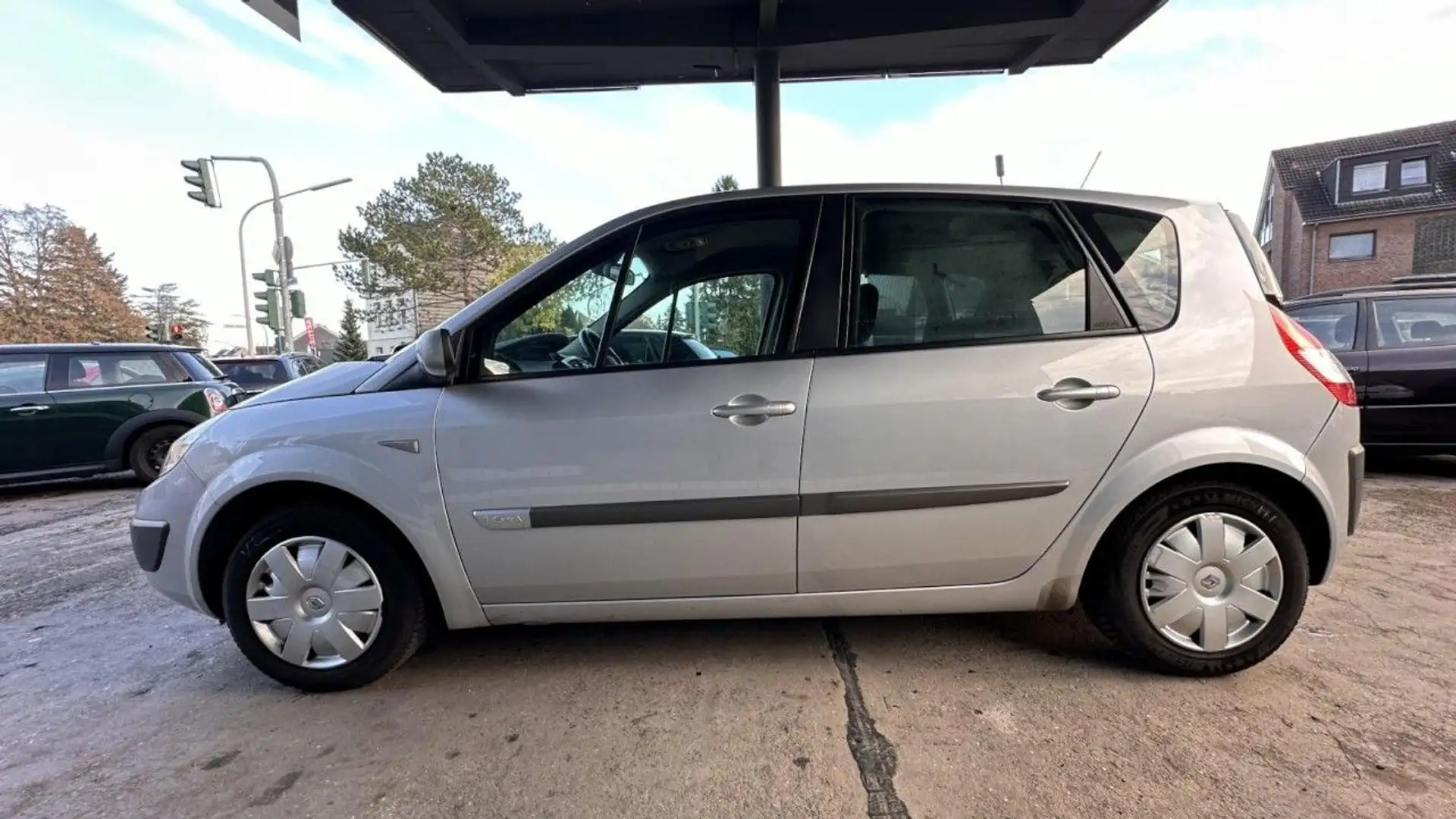 Renault Scenic II Exception*Ahk*Pdc*Klima*Tempo*8-fach* Grau - 2