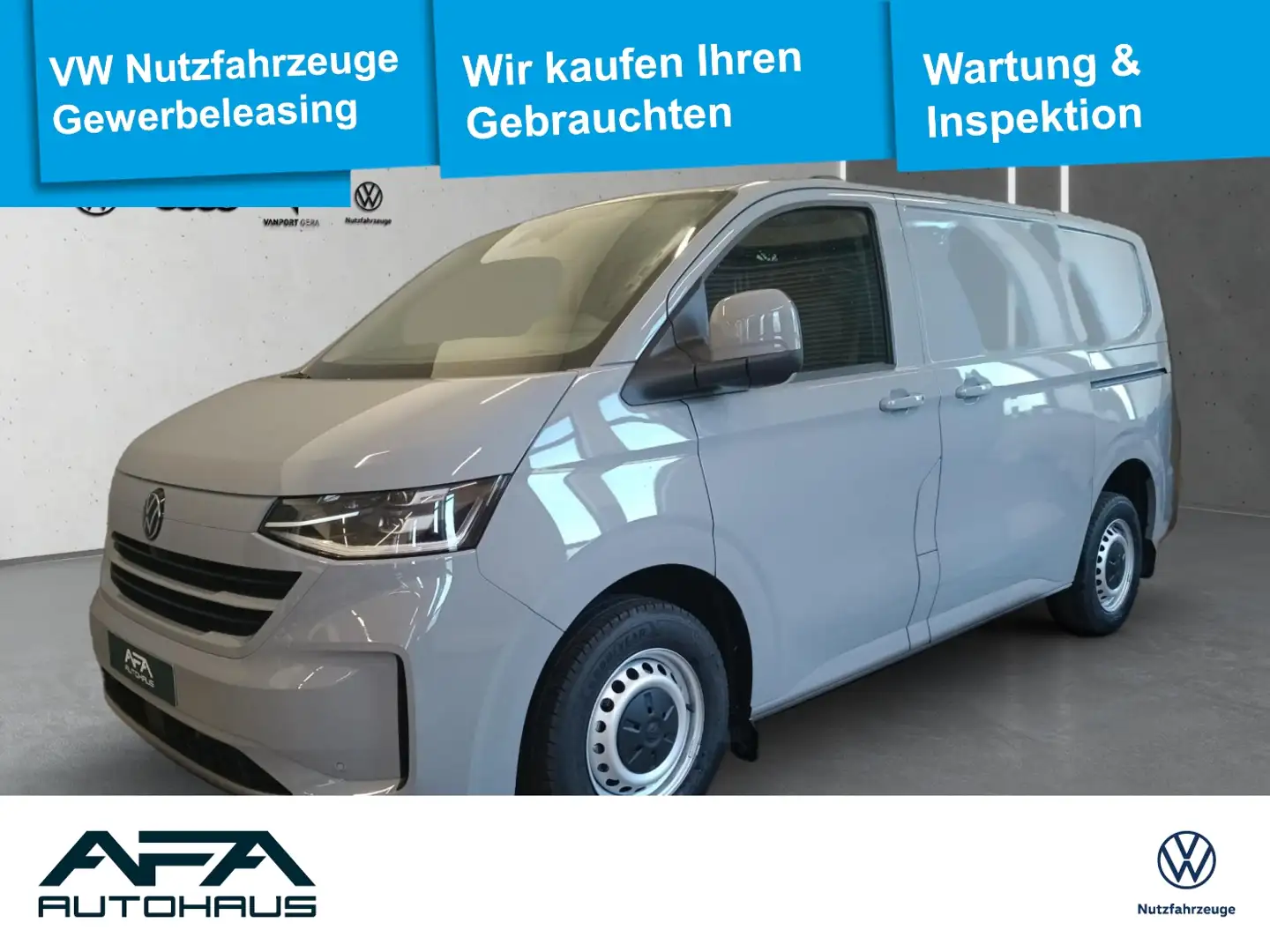 Volkswagen T7 Transporter Kasten 4x4 KR AHK*Klima*Navi Grigio - 1
