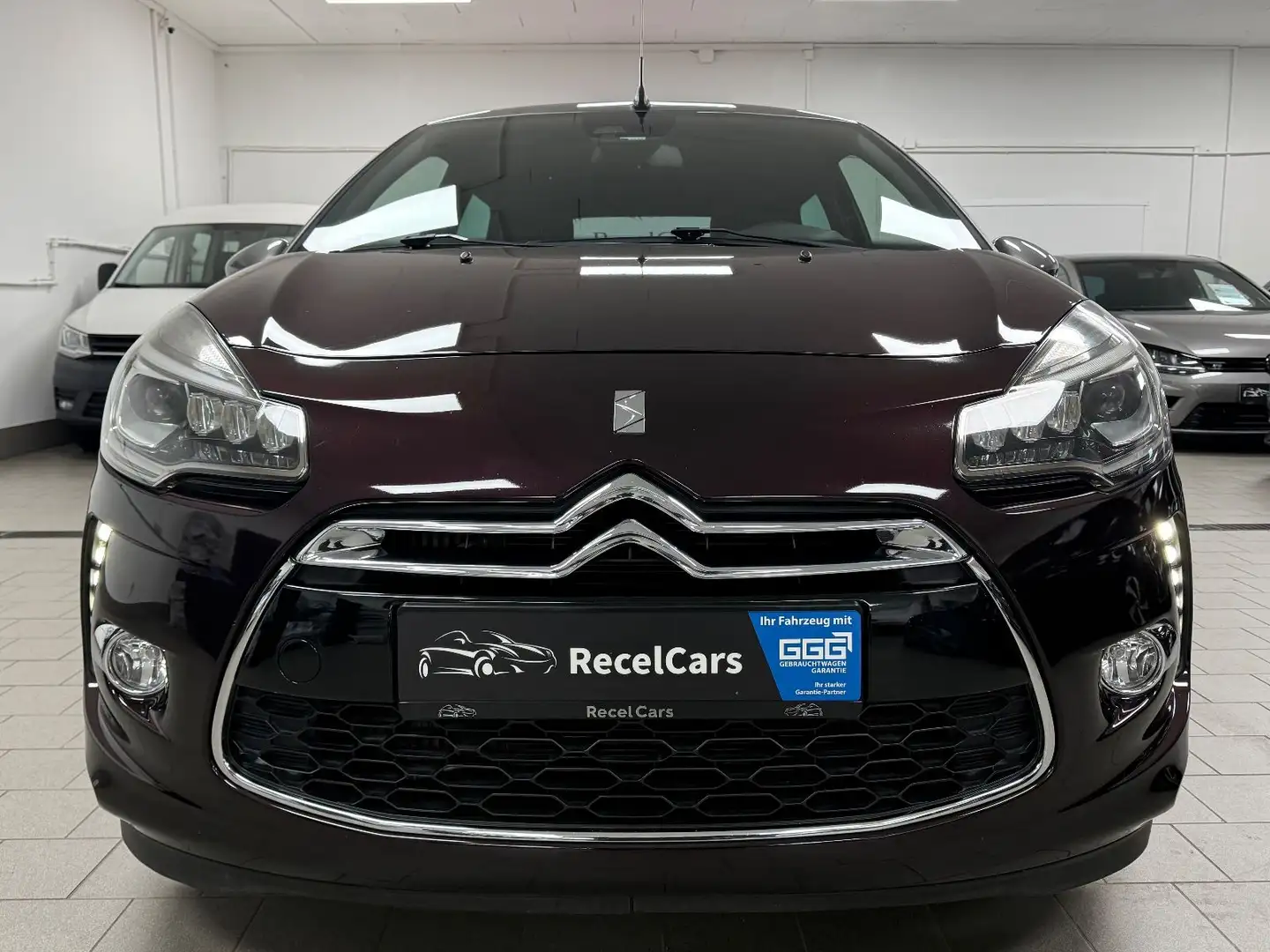 Citroen DS3 THP 165 SportChic*CABRIO*NAVI*SHZ*NAVI*LED* Violett - 2