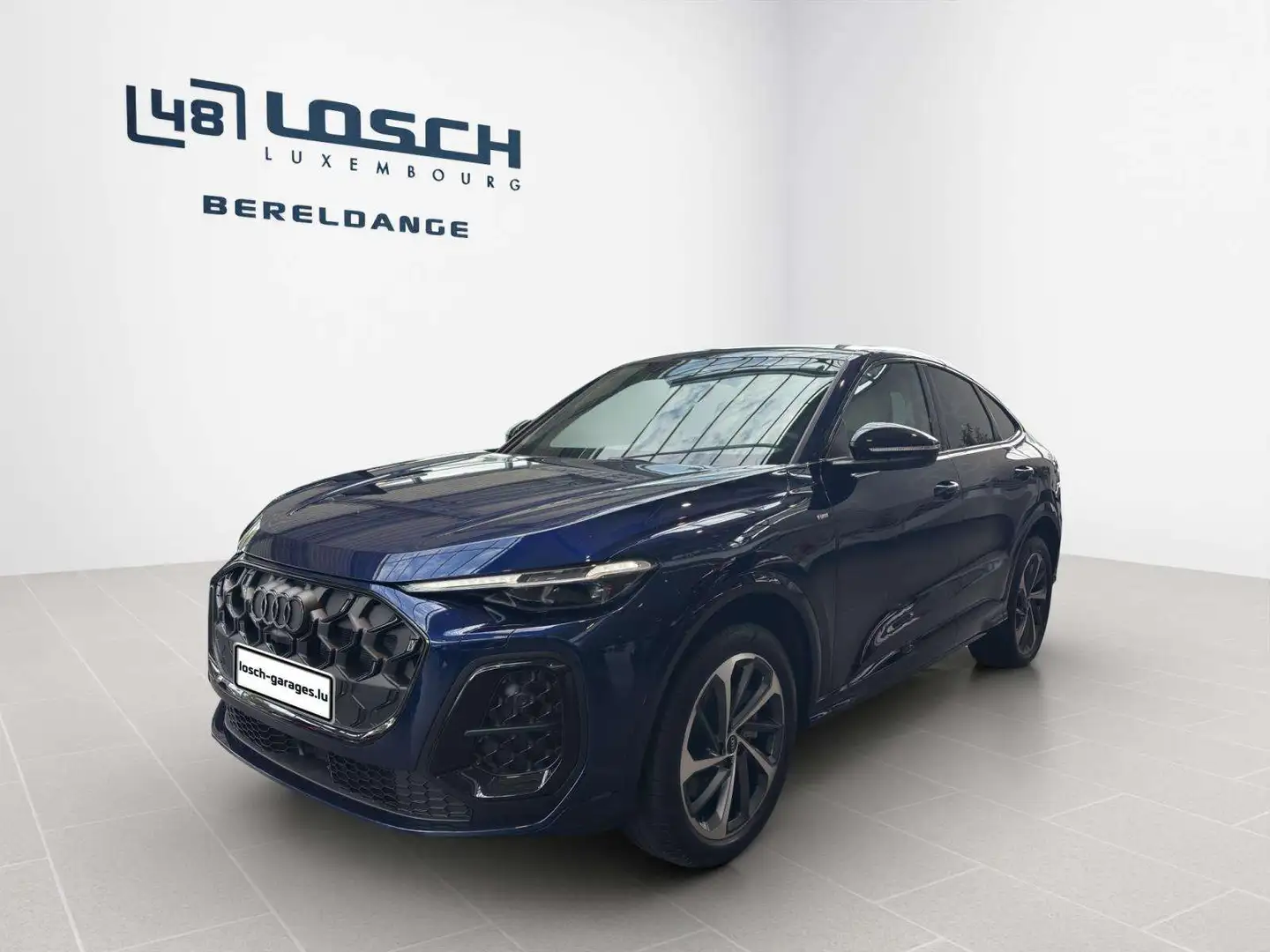 Audi Q5 Sportback TDI quattro 150 kW S Bleu - 1