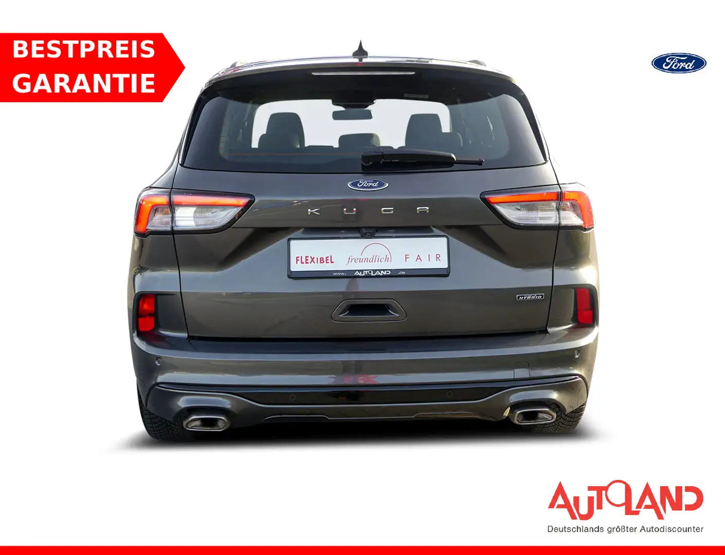 Ford Kuga Plug-In Hybrid ST-Line LED Navi ACC Kamera Grijs - 1