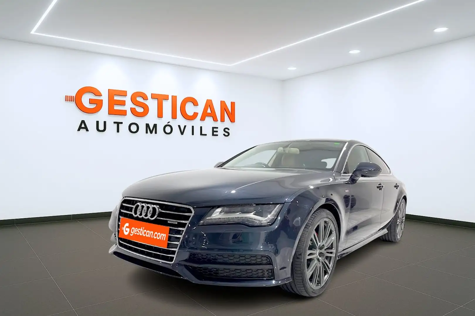 Audi A7 Sportback 3.0TDI Multitronic 204 Bleu - 2