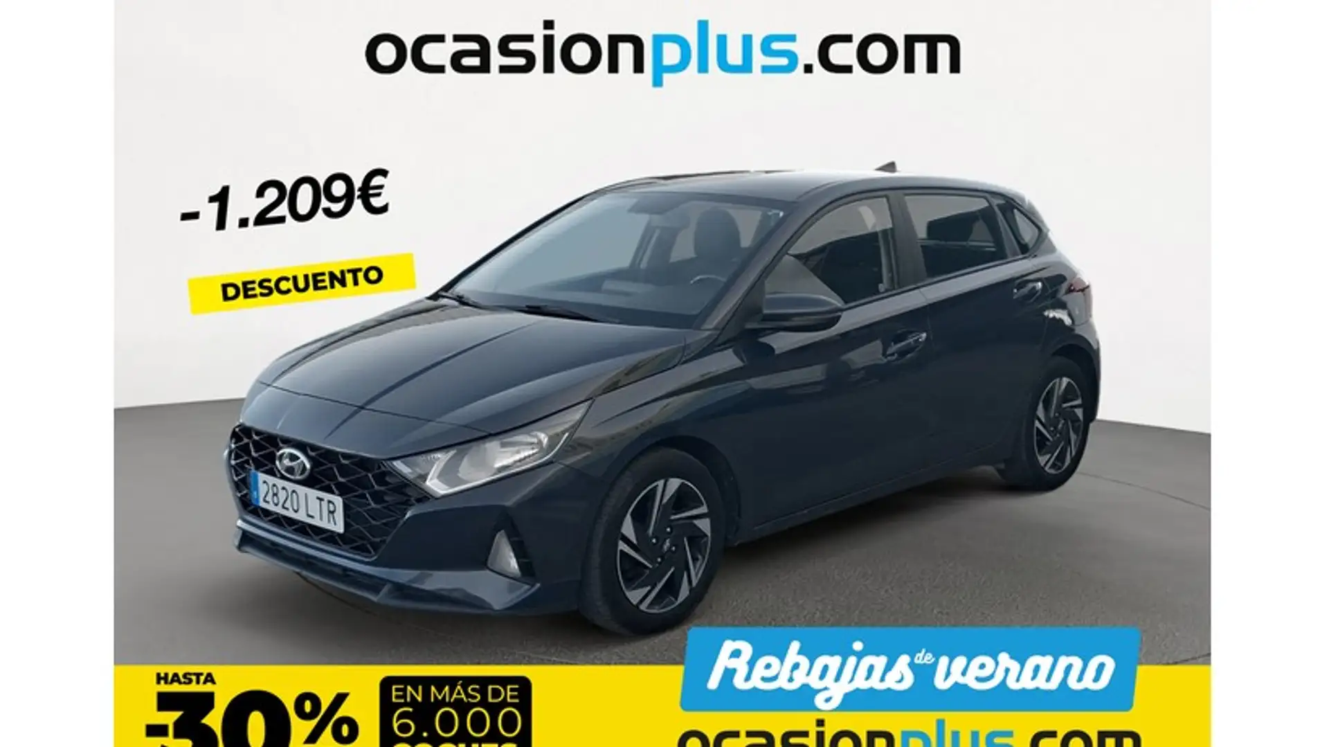 Hyundai i20 1.0 TGDI Klass 100 Grau - 1