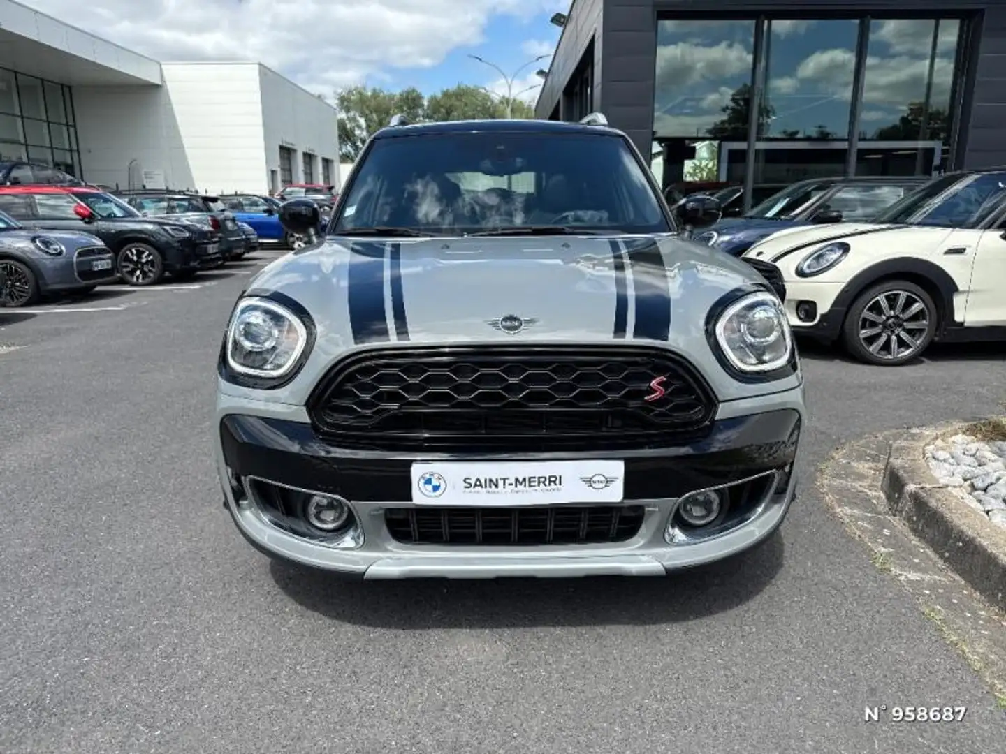 MINI Countryman C Cooper S 192ch Longstone BVA7 10cv Grijs - 2