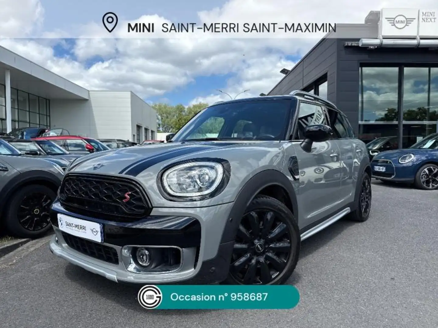MINI Countryman C Cooper S 192ch Longstone BVA7 10cv Grijs - 1
