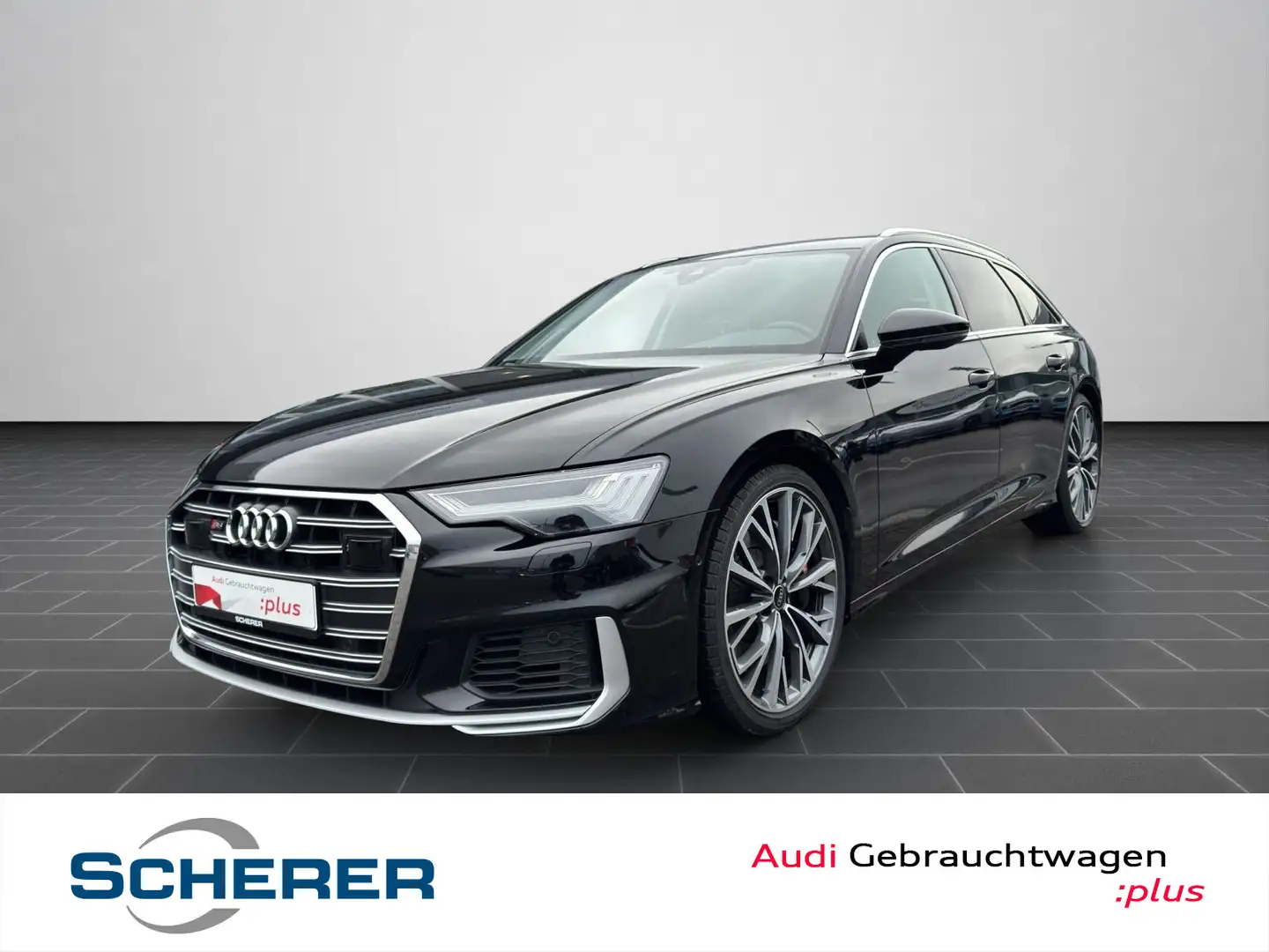 Audi S6 3.0 TDI quattro HD Matrix RFK NAVI PDC Schwarz - 1
