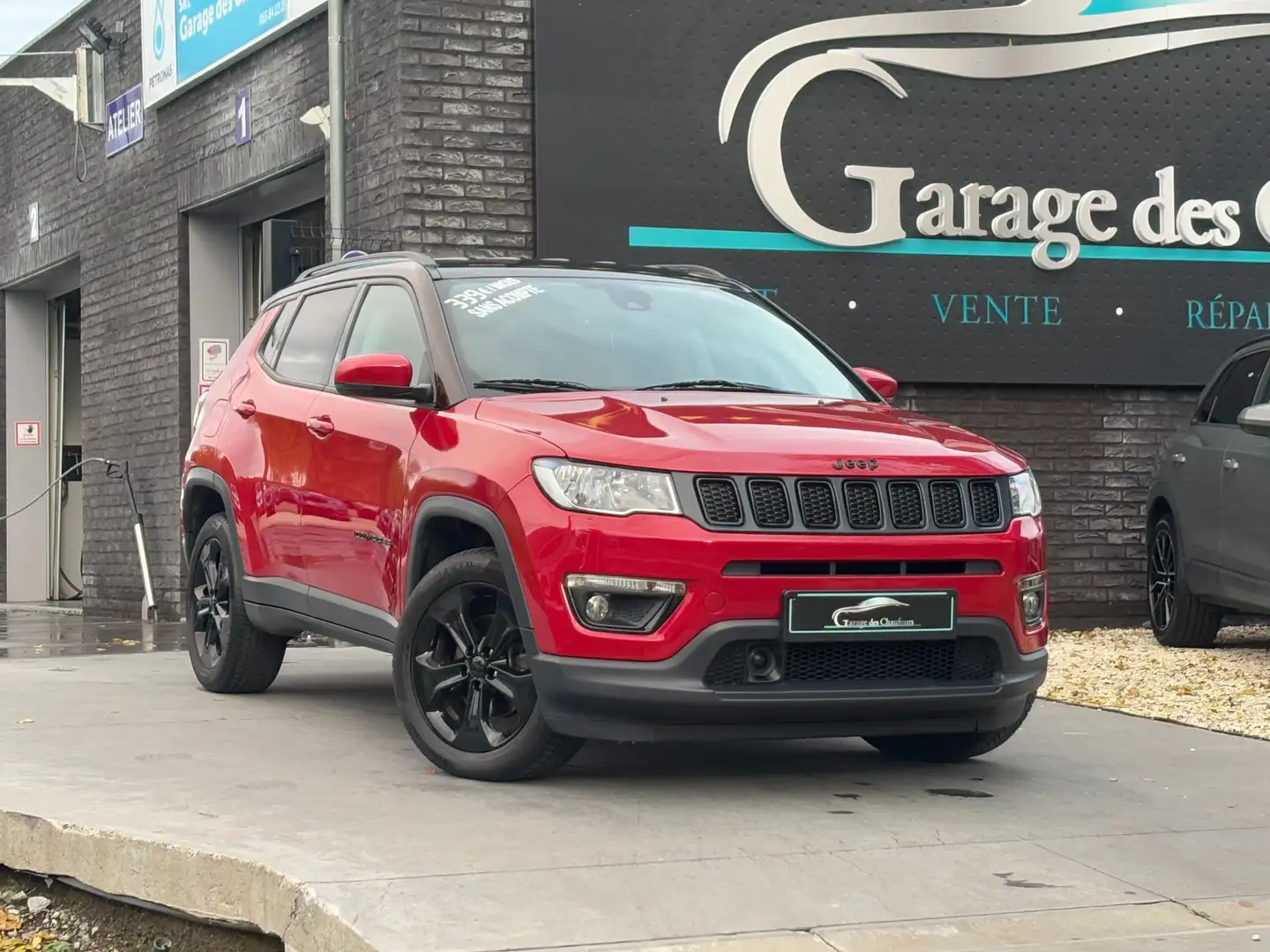 Jeep Compass Night Eagle - 2.0 MJD - ! 4x4 ! - 1er Prop. - Eu6d Rouge - 2
