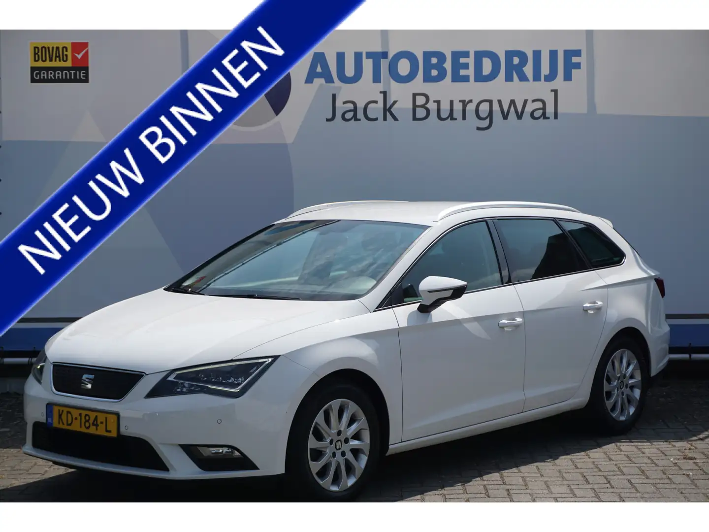 SEAT Leon ST 1.0 EcoTSI Style Connect Trekhaak | ECC | Apple Wit - 1