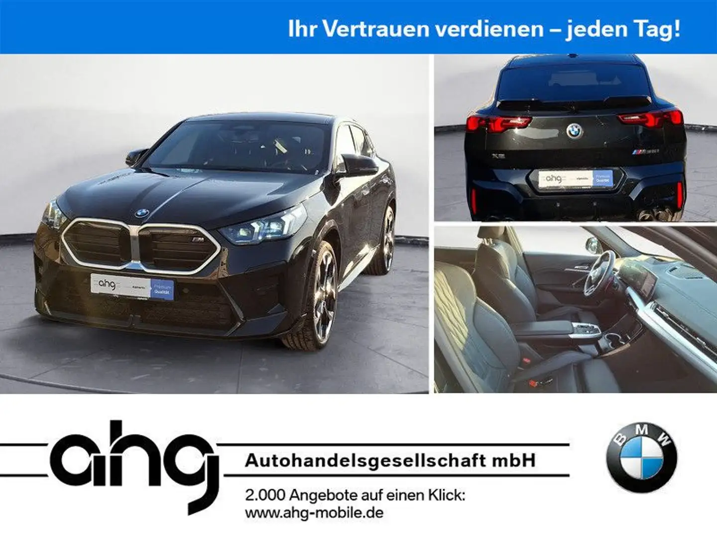 BMW X2 M35i xDrive Steptronic DCT Head-Up AHK 21 ' Noir - 1