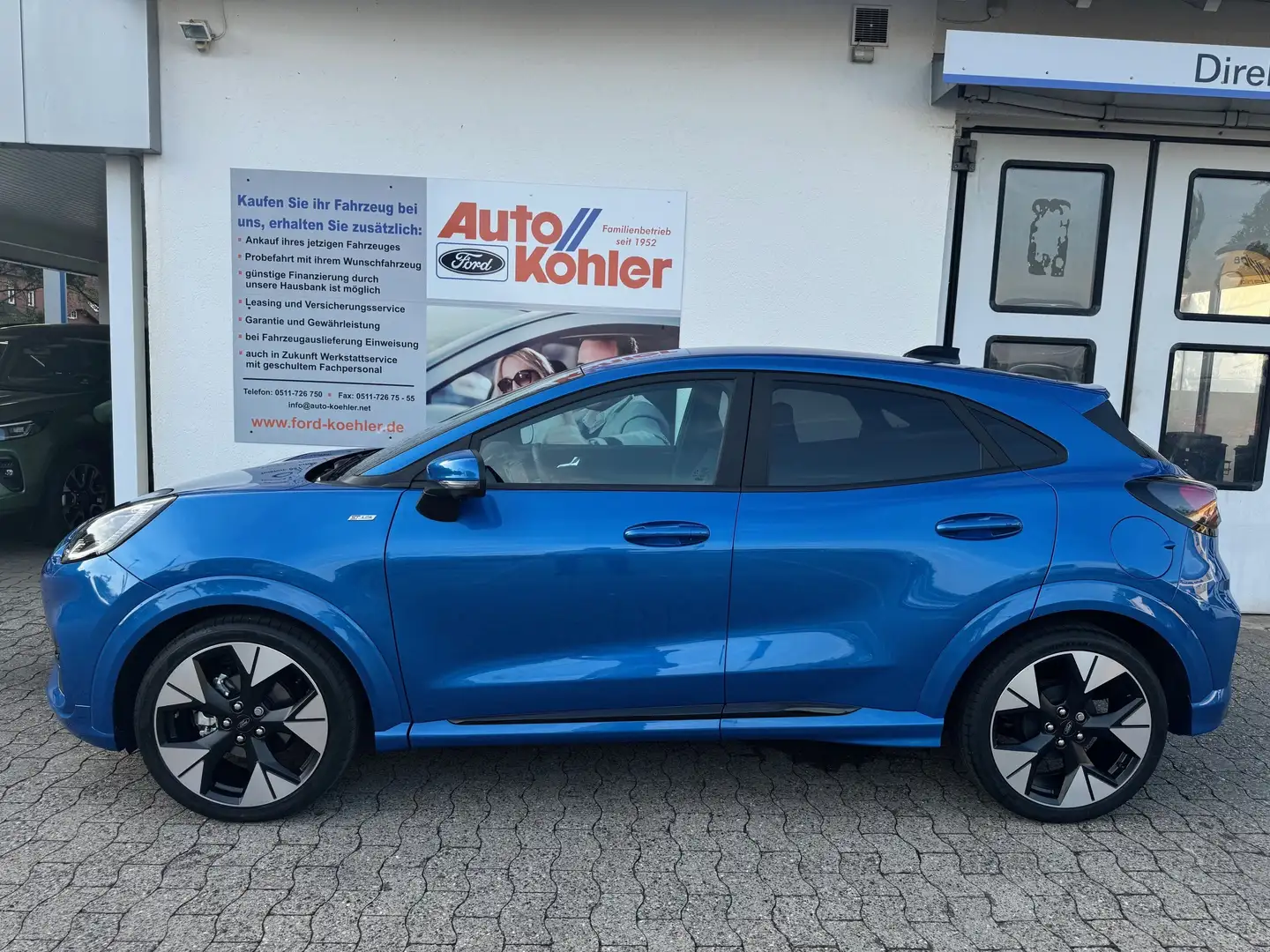 Ford Puma ST-Line mHEV Automatik (neues Modell) viele Extras Blau - 2