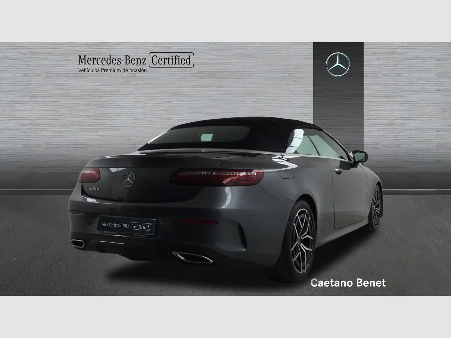 Mercedes-Benz E 220 d Cabrio Gris - 2