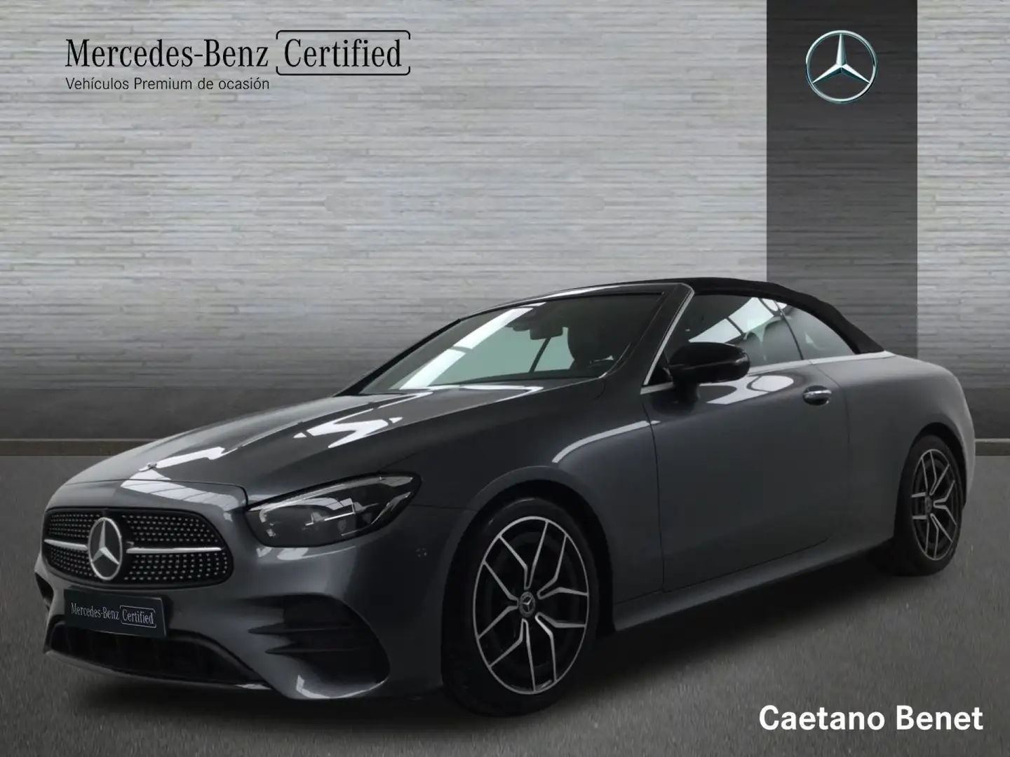 Mercedes-Benz E 220 d Cabrio Gris - 1
