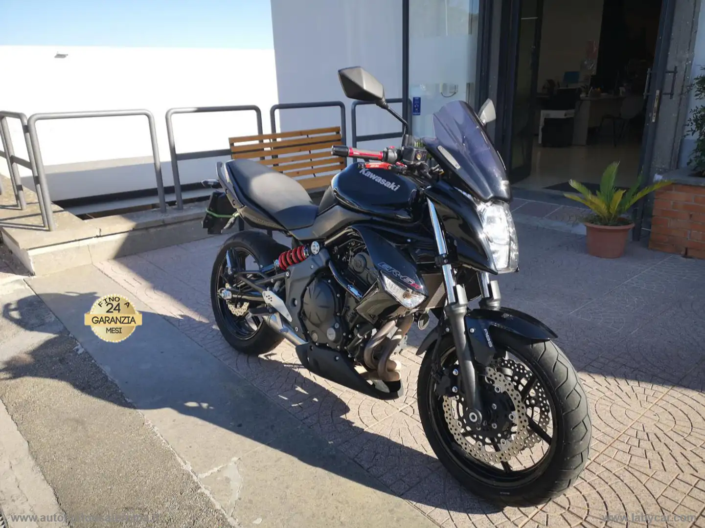 Kawasaki ER - 6 N ER 6N ABS AUTO MOTO SCOOTER Schwarz - 2