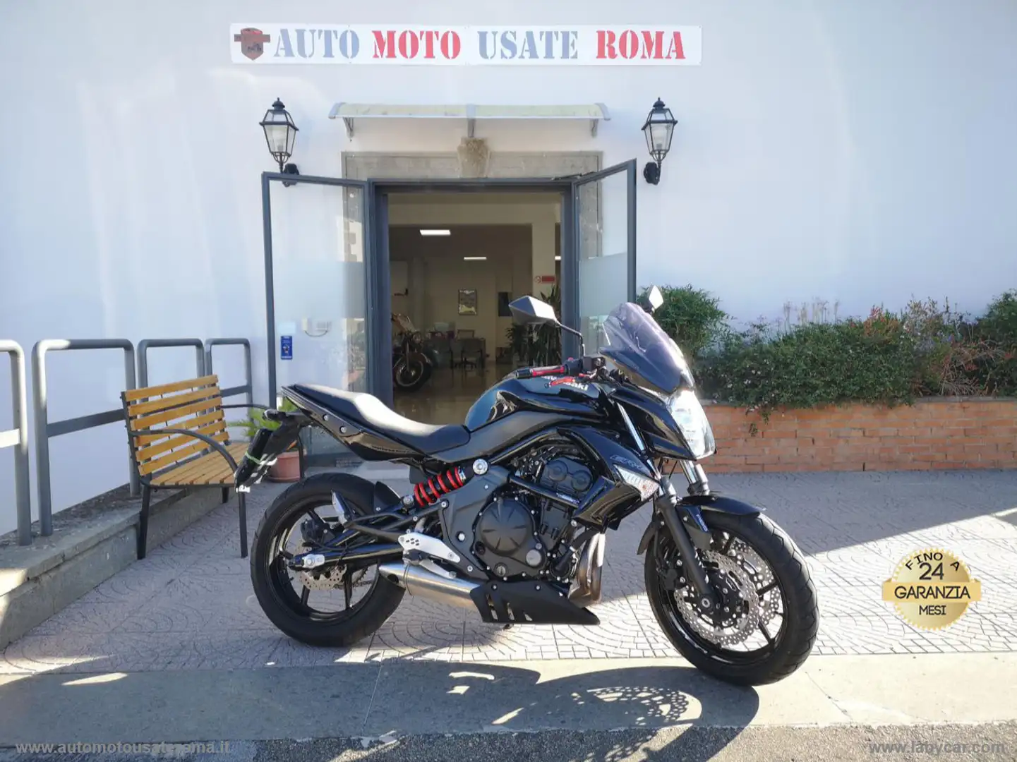 Kawasaki ER - 6 N ER 6N ABS AUTO MOTO SCOOTER Schwarz - 1