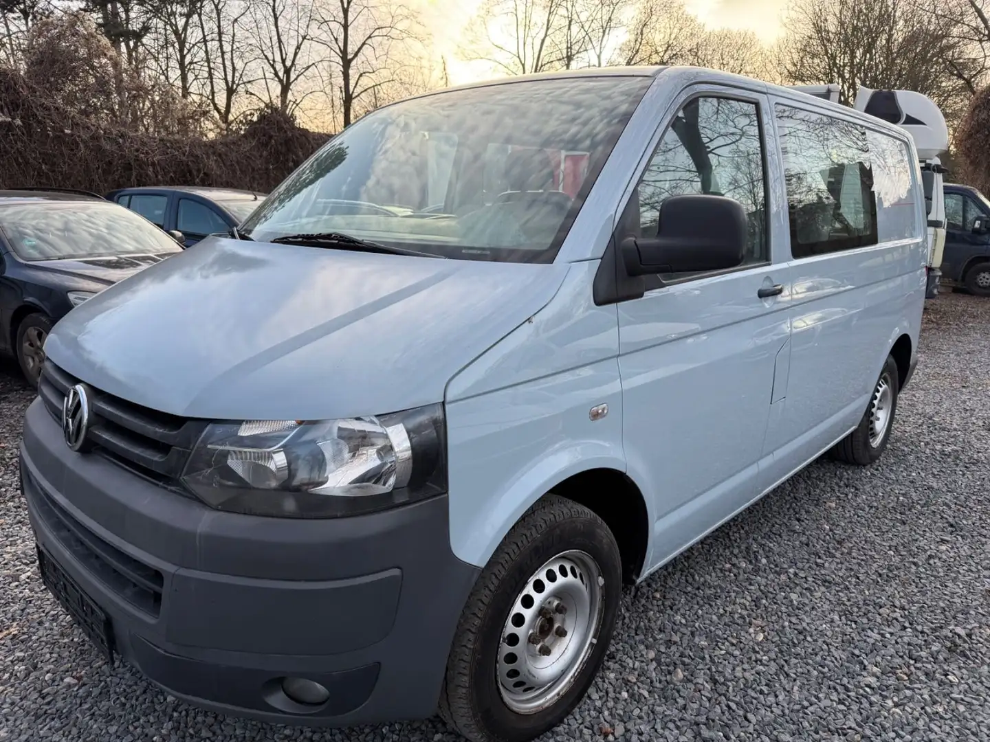 Volkswagen T5 Transporter Kasten-Kombi Kasten Grau - 1