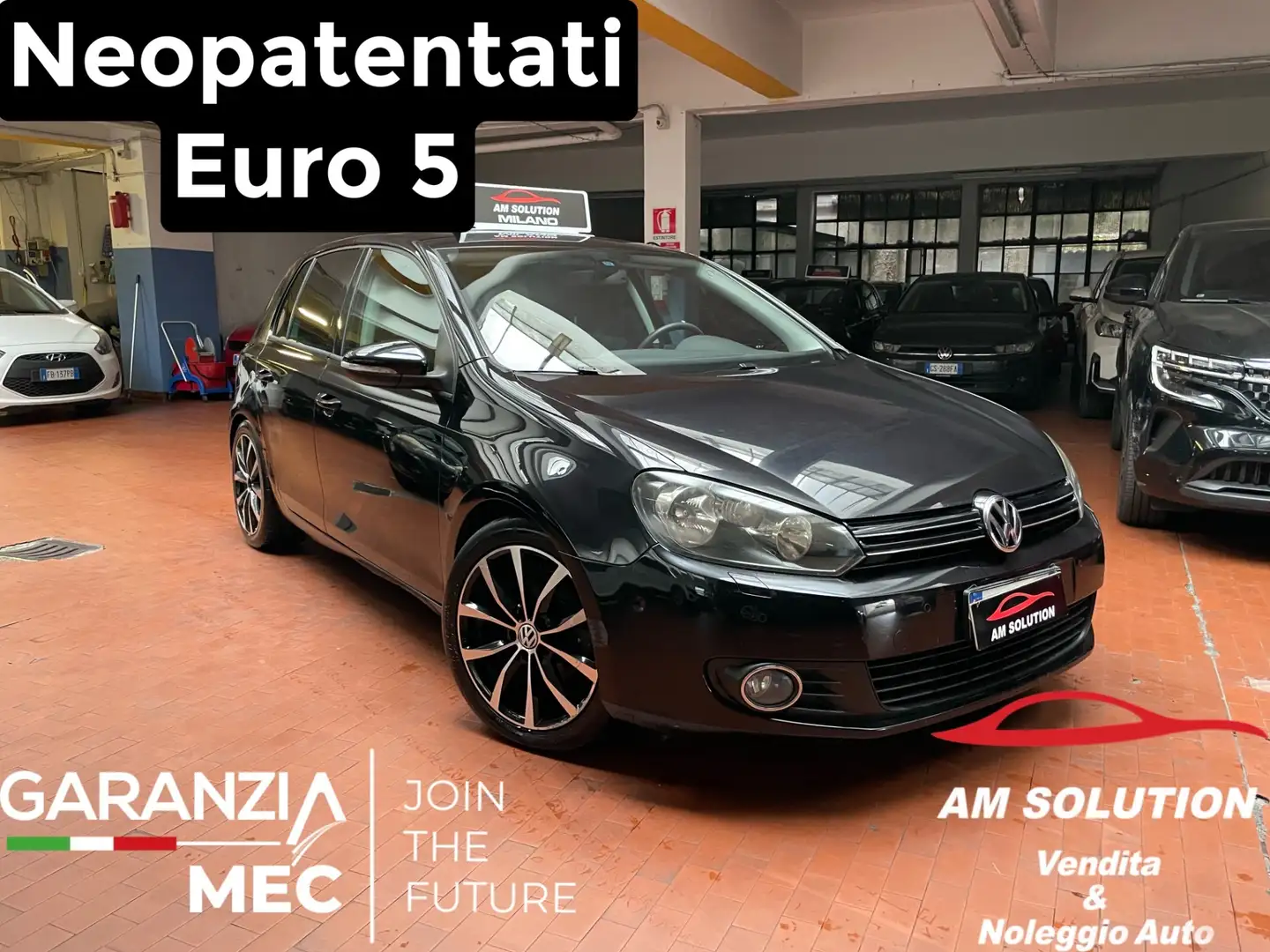 Volkswagen Golf Golf 1.4 Neopatentati Euro 5 Nero - 1