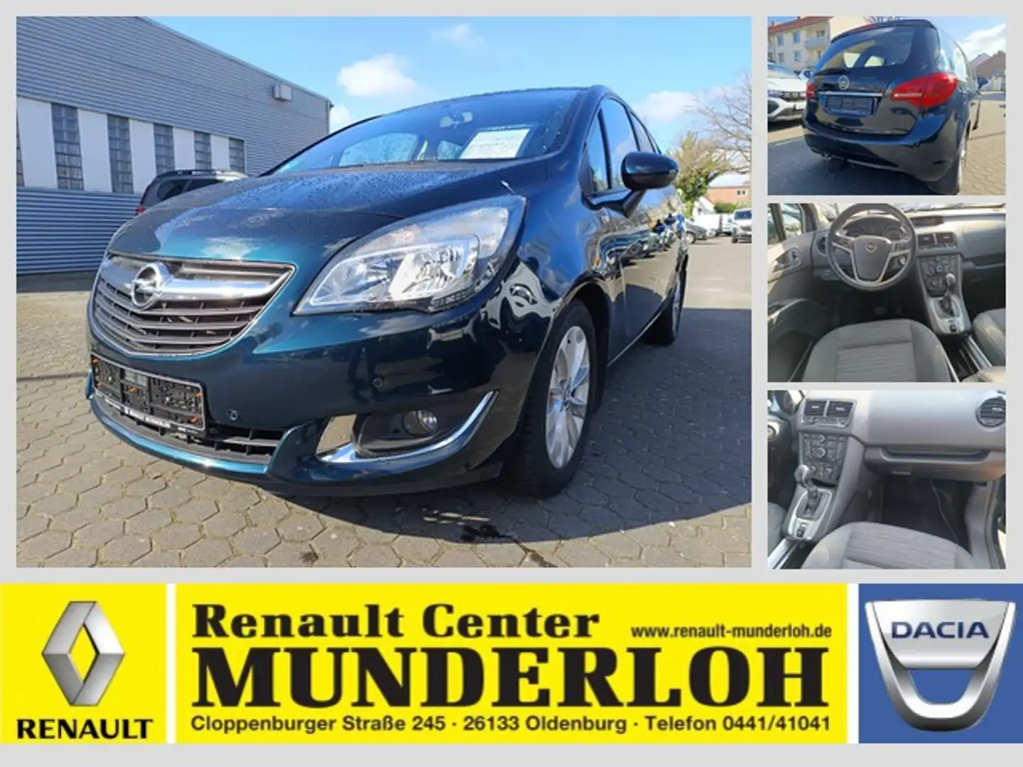 Opel Meriva Style Grün - 1