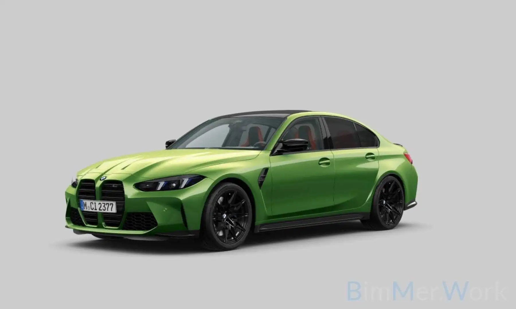 BMW M3 Competition xD DriversPack. Schalensitz. Frozen In Grün - 1