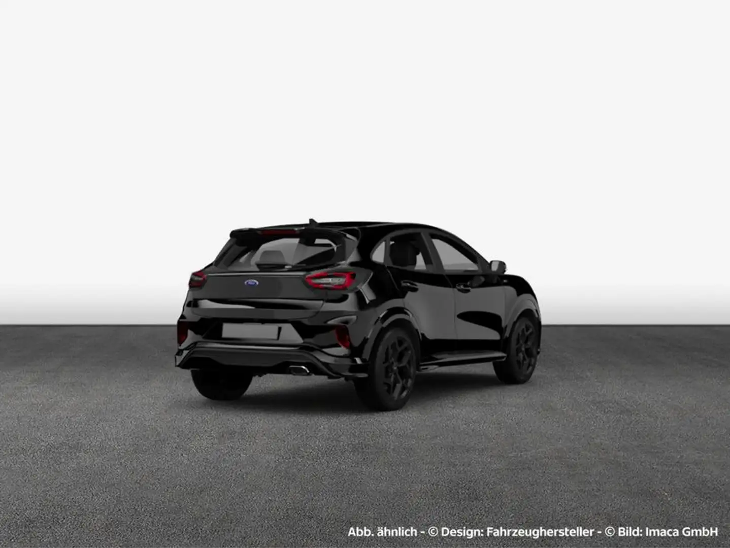 Ford Puma 1.0 EcoBoost Hybrid Aut. ST-LINE Schwarz - 2
