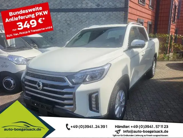 SsangYong Musso GRAND TITANIUM 2.2D 4x4 AT+AHK 3.5t+XENON+