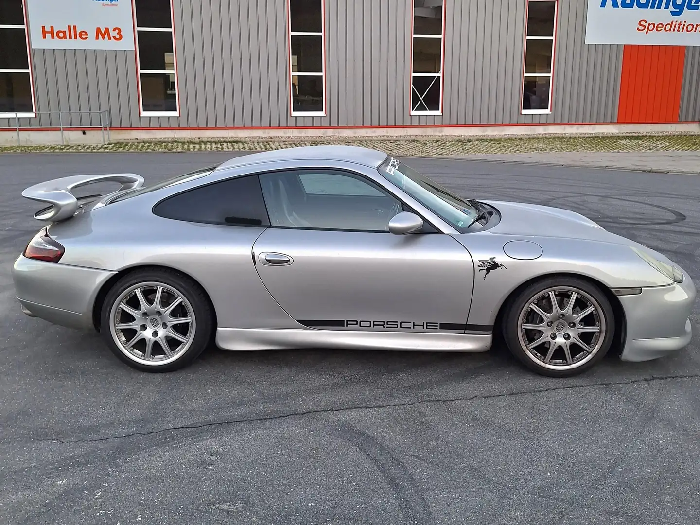 Porsche 996 911 Carrera Coupé GT 3 Aero Paket Silber - 2