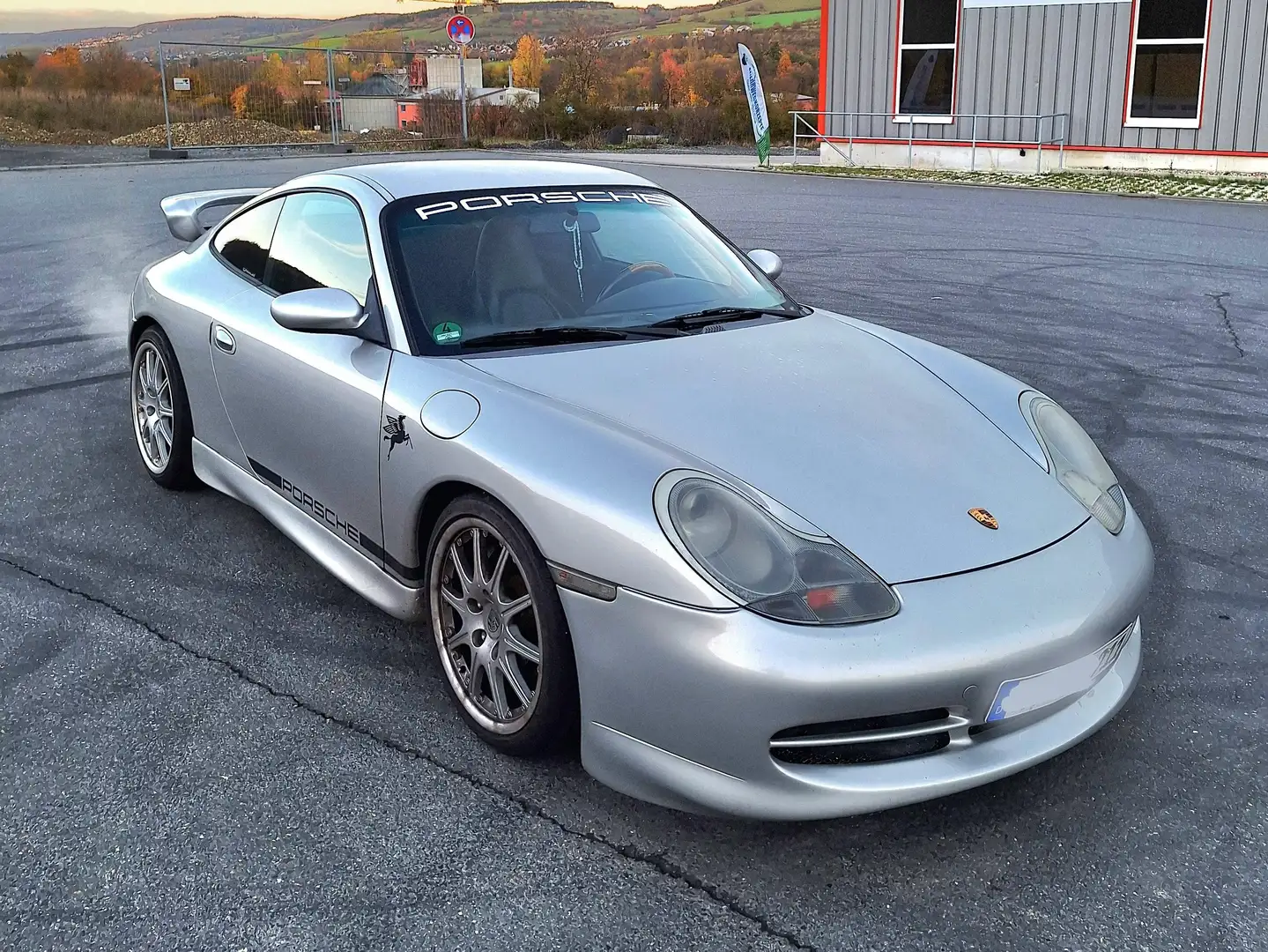 Porsche 996 911 Carrera Coupé GT 3 Aero Paket Silber - 1