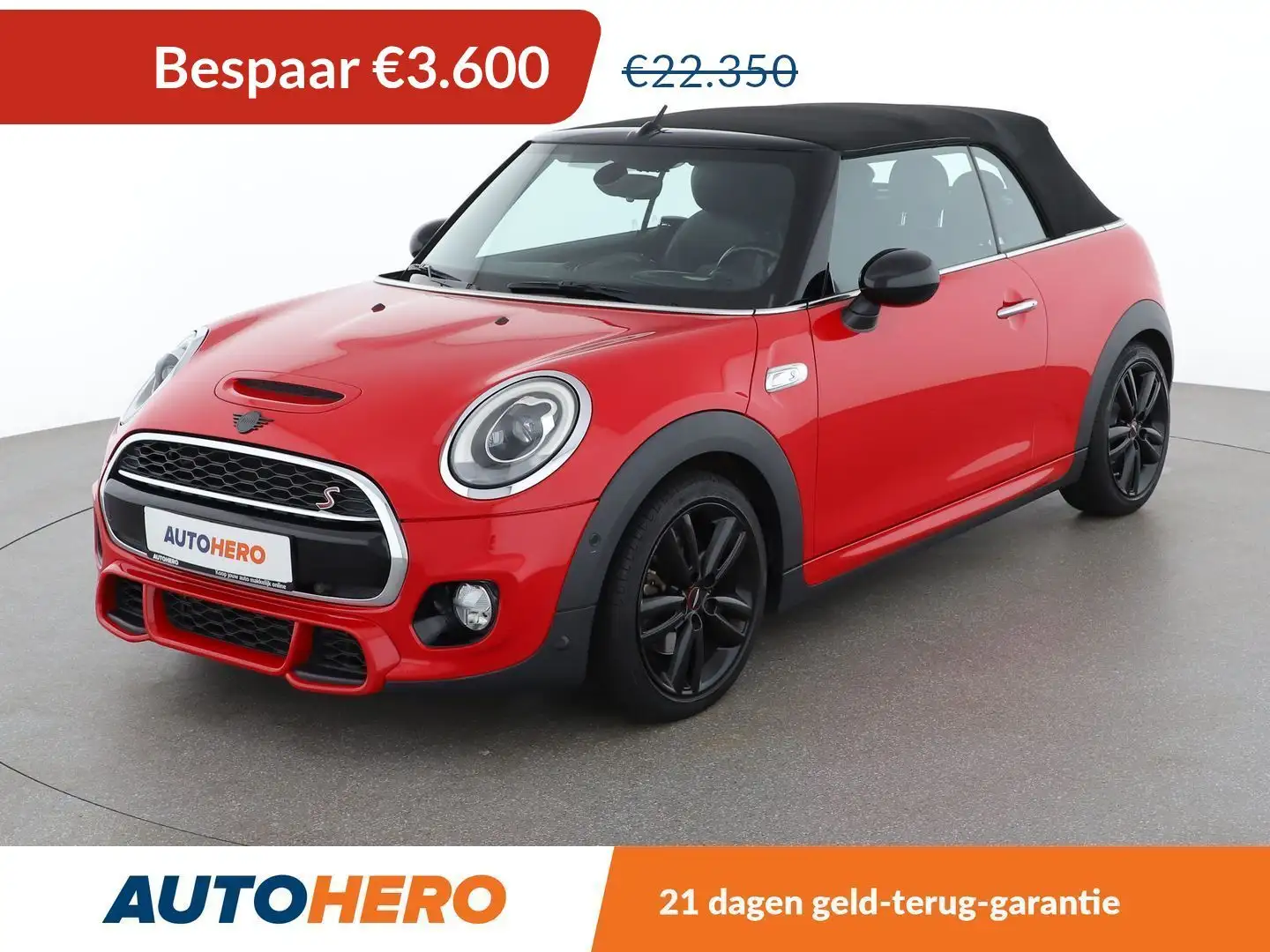 MINI Cooper S Cabrio Cooper S Rojo - 1