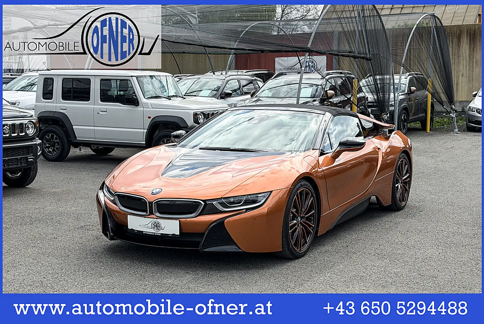 BMW i8 Roadster *First Edition* *1of200* HeadUp Sitzhz... Orange - 1