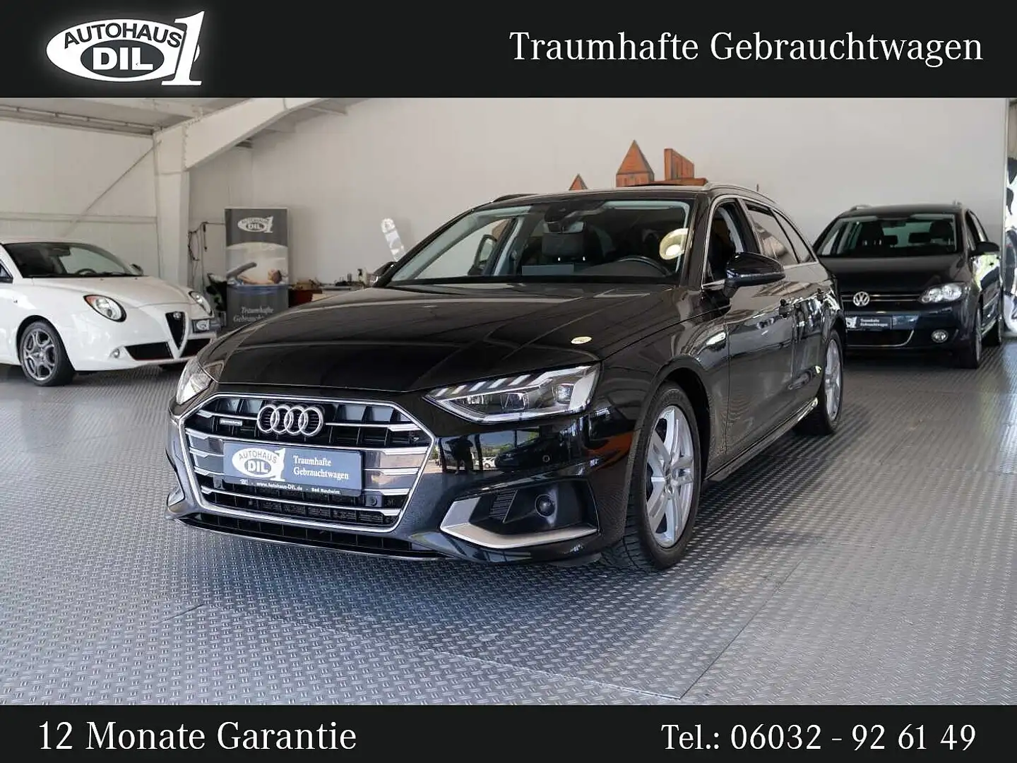 Audi A4 40 2.0 TDI quattro Avant Noir - 1