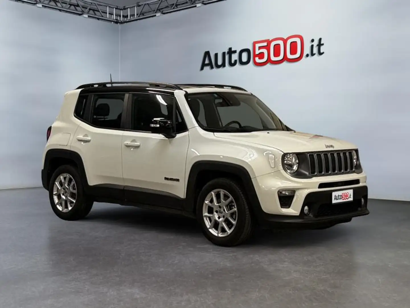 Jeep Renegade 1.5 turbo t4 mhev Limited 2wd 130cv dct Weiß - 2