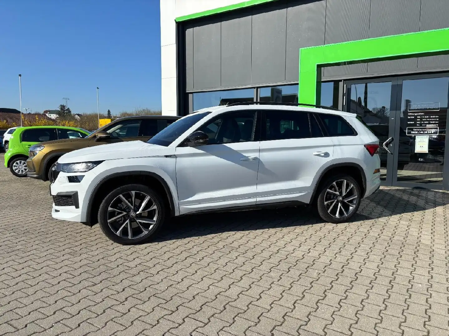Skoda Kodiaq Sportline 147 kW DSG 4x4 AHK*beh.WSS*Navi Blanc - 2