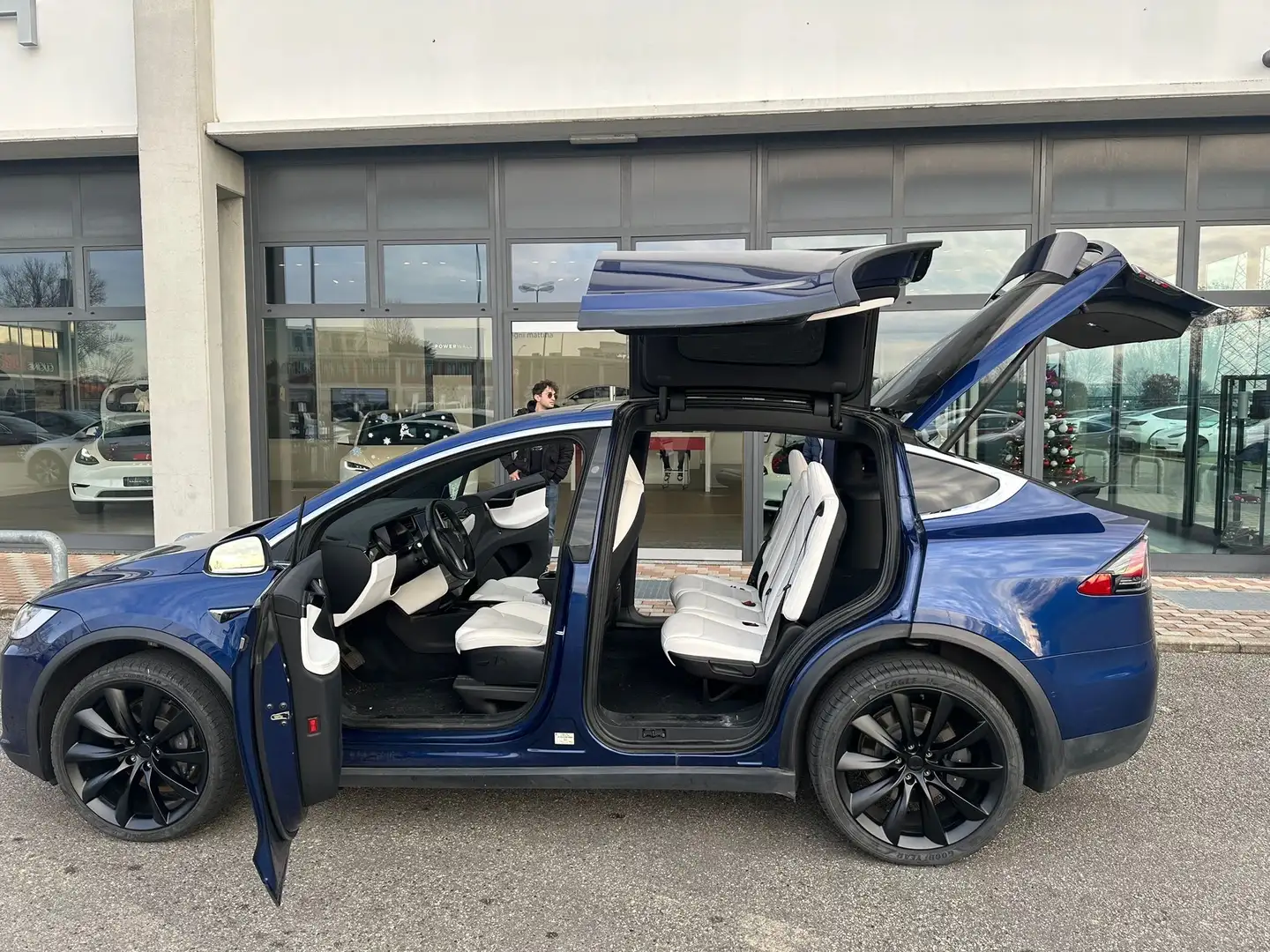 Tesla Model X Model X Long Range Plus awd Blu/Azzurro - 2