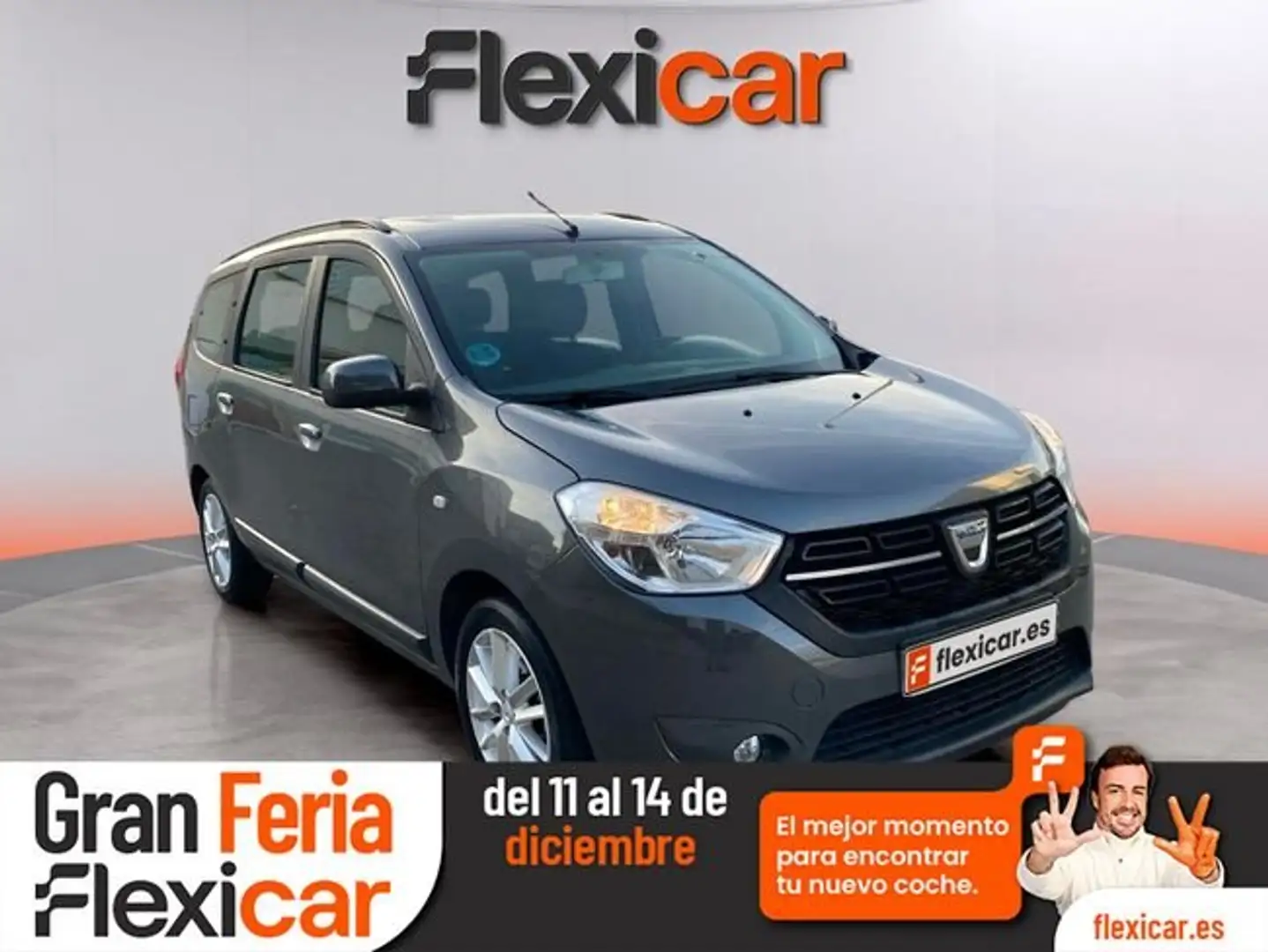 Dacia Lodgy 1.2 TCE Laureate 7pl. Gris - 1