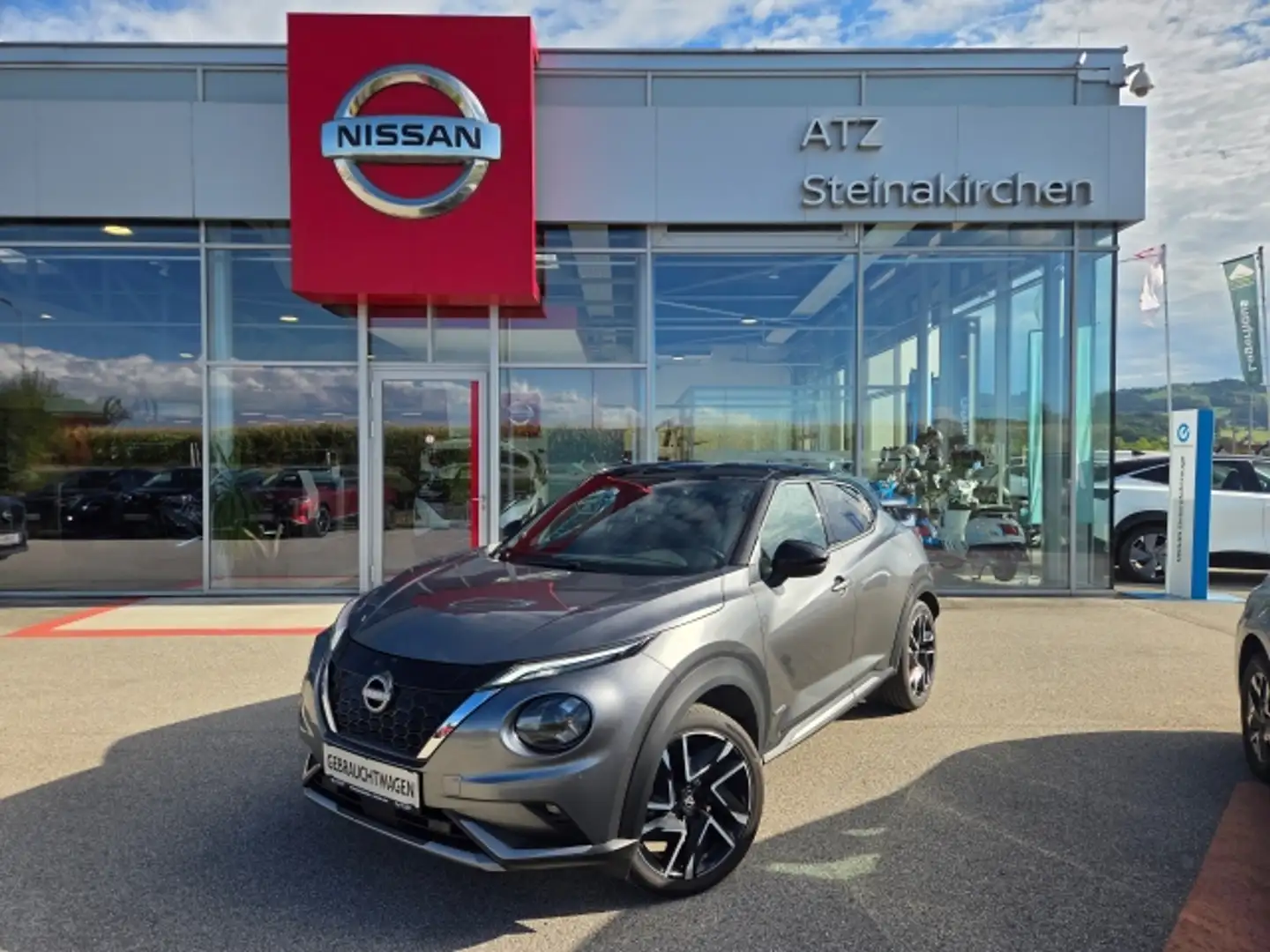 Nissan Juke N-DESIGN 1,6l 145PS Hybrid Grau - 1