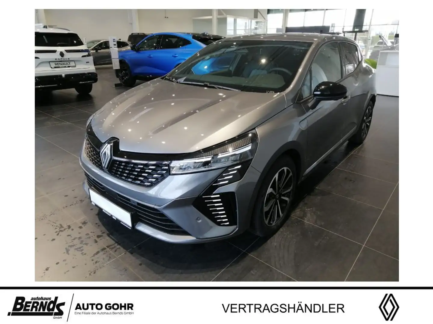 Renault Clio TCe 90 TECHNO NAVI SHZ 360° KAMERA GJR LED KLIMA Grau - 1