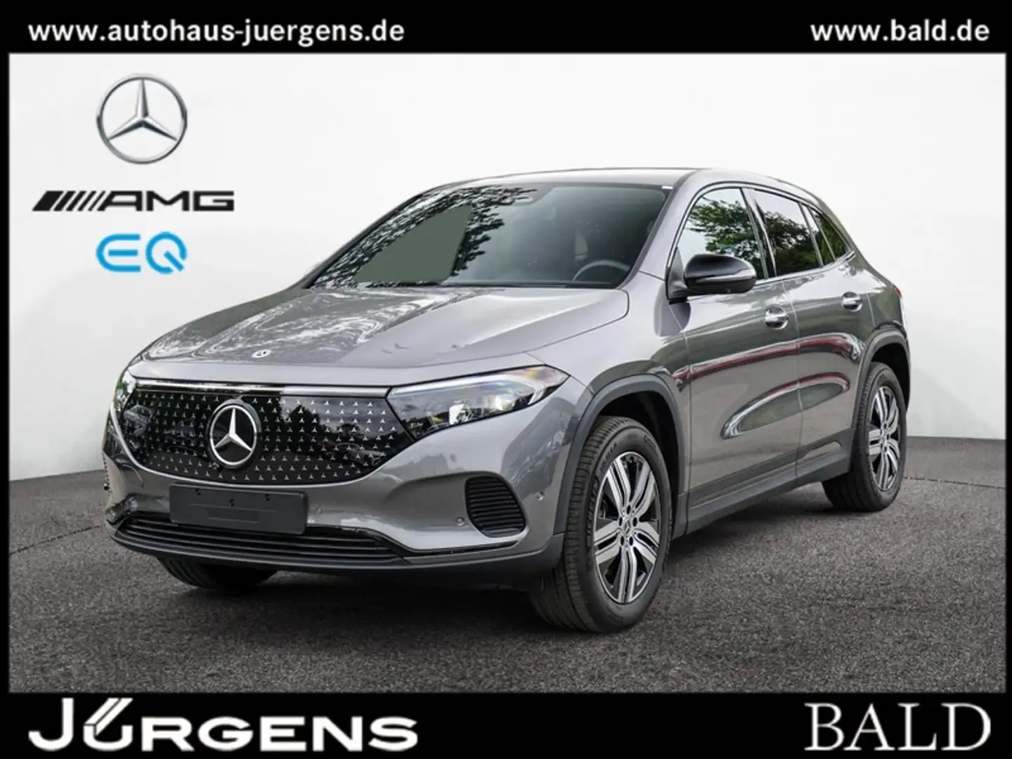 Mercedes-Benz EQA 300 4M ElectricArt/LED/360/AHK/Night/Mopf/18 Gris - 2