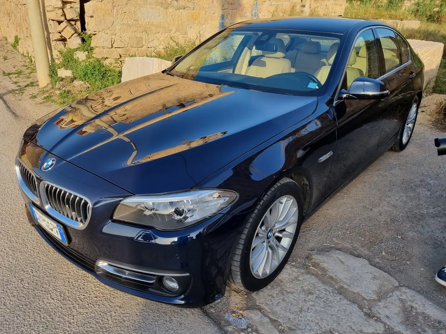 BMW 520 520d Luxury 190cv Blu/Azzurro - 1