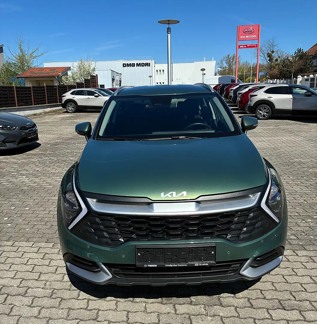 Kia Sportage 1,6 TGDI Silber Grün - 1