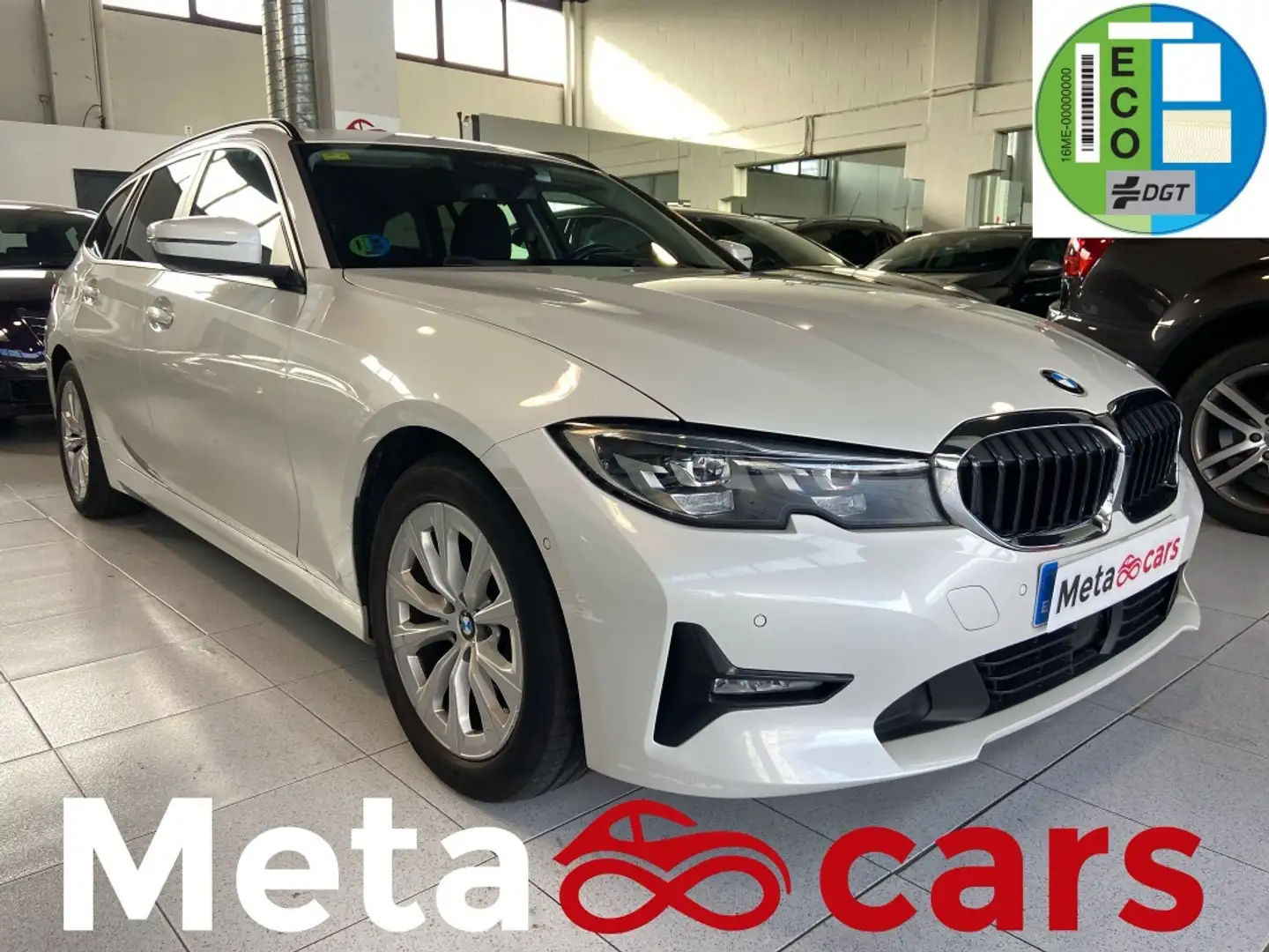 BMW 320 320dA xDrive Touring Weiß - 1