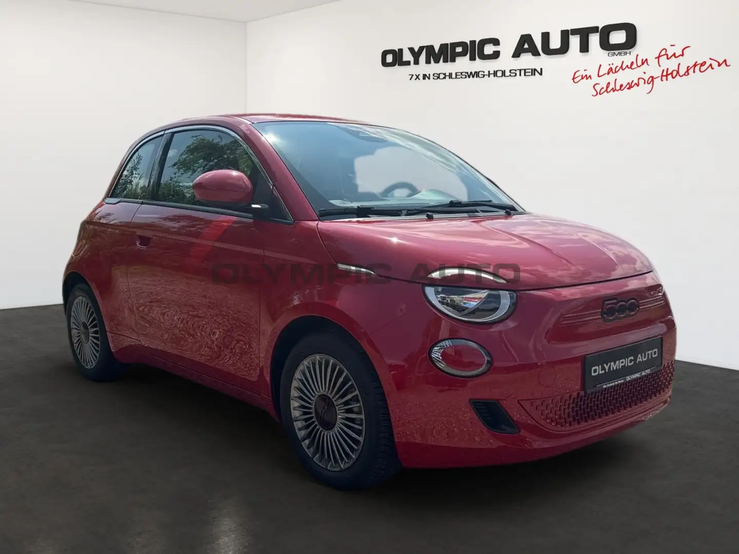 Fiat 500e RED 42 kWh GJR CARPLAY NAVIGATION KAMERA LM Rot - 2