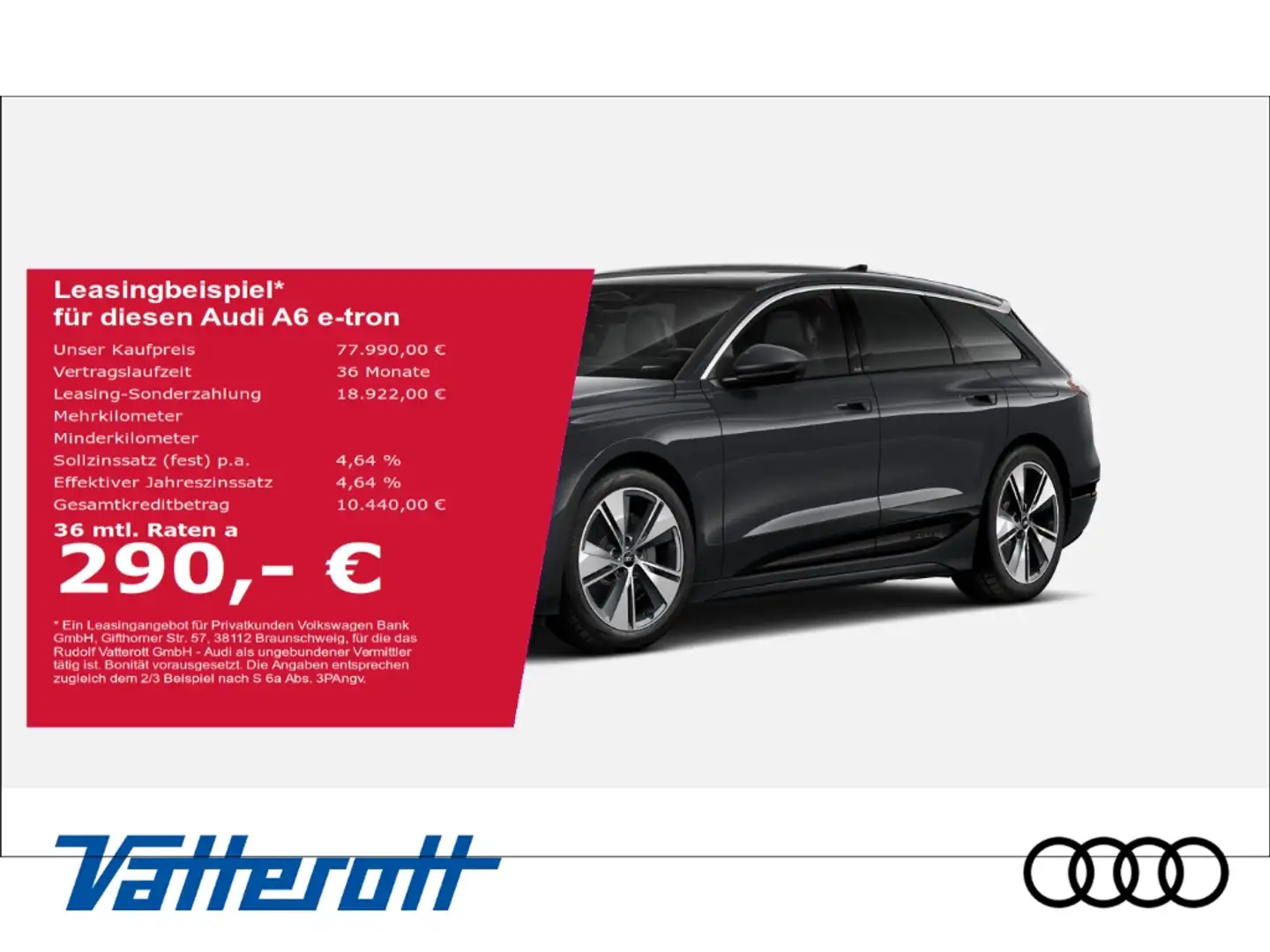 Audi A6 Avant performance S line AHK Pano TechPro Grau - 1