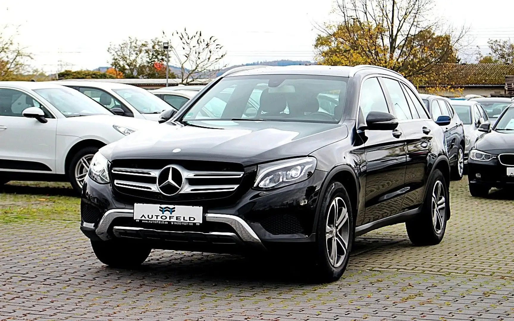 Mercedes-Benz GLC 220 GLC220d 4M/VOLL SHEFT/STHZ/AHK/F1/LED/SHZ/PDC Schwarz - 1