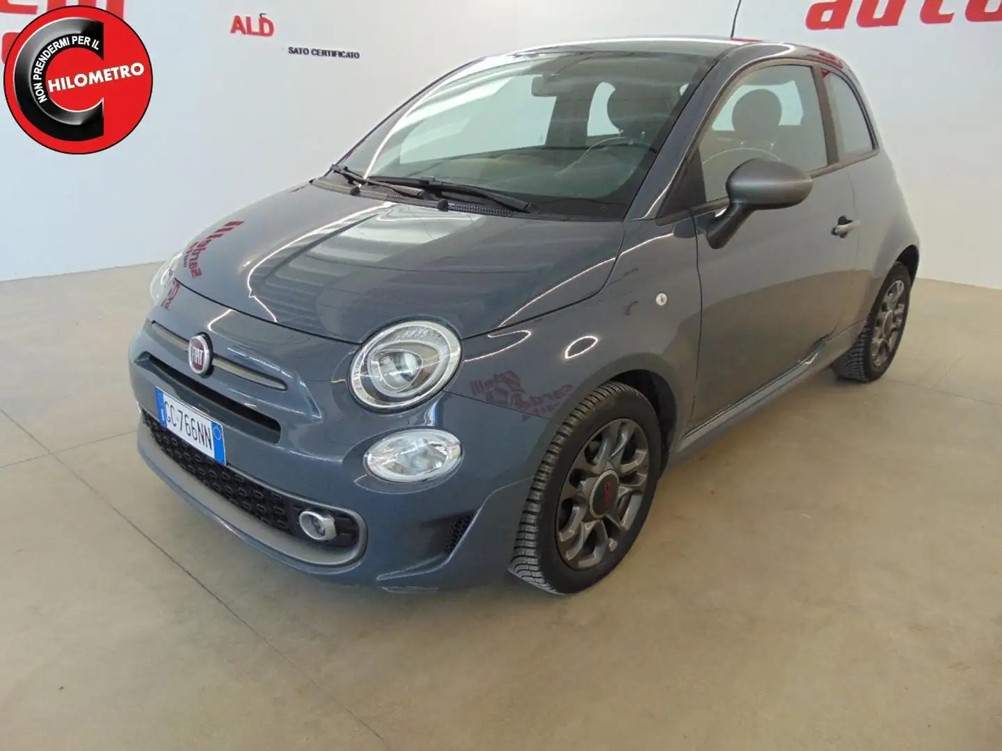 Fiat 500 1.0 Hybrid Sport Grigio - 1