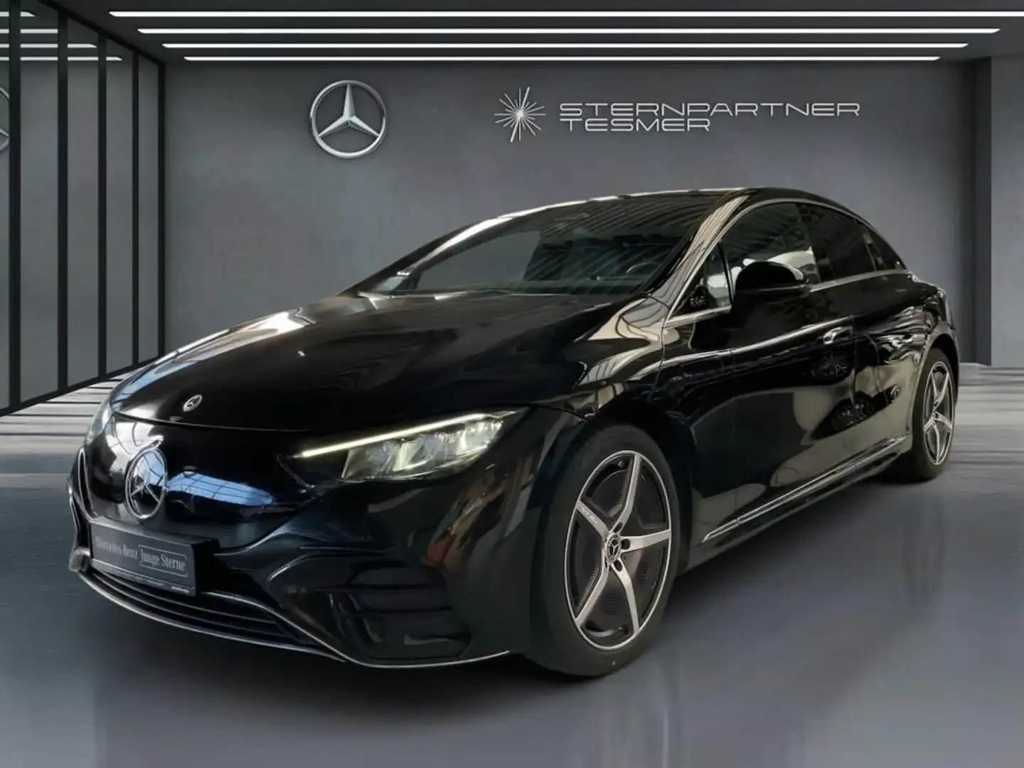 Mercedes-Benz EQE 300 AMG+MBUX+Memory+Ambiente+CarPlay+KAMERA Noir - 1