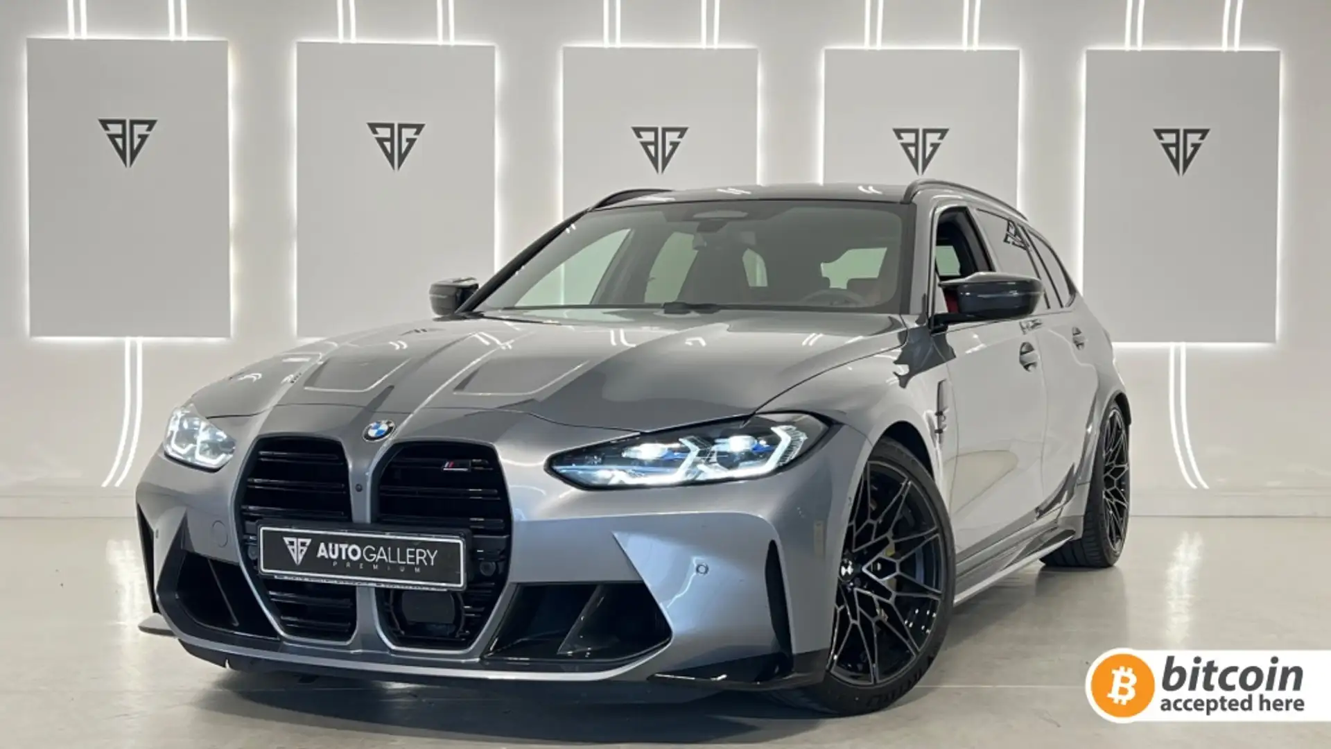 BMW M3 Competition Touring MxDrive Gris - 1