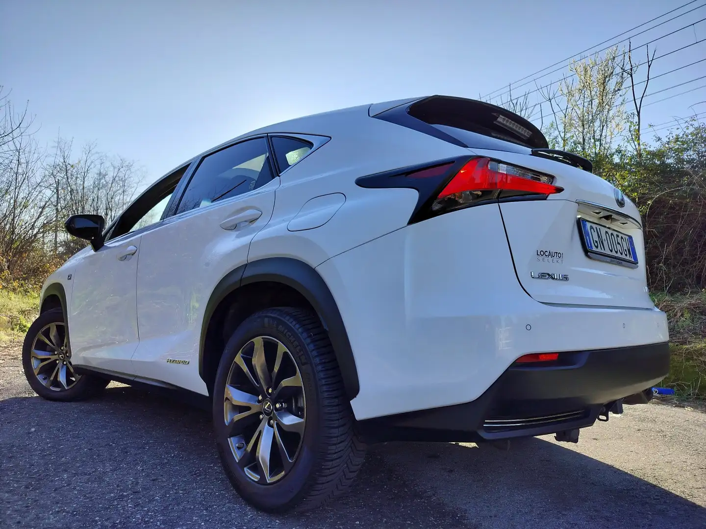 Lexus NX 300h F-SPORT FULL HYBRID 4WD GANCIO TRAINO TETTO Bianco - 2
