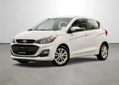 White 2020 Chevrolet Spark Hatchback Front-Wheel Drive Automatic