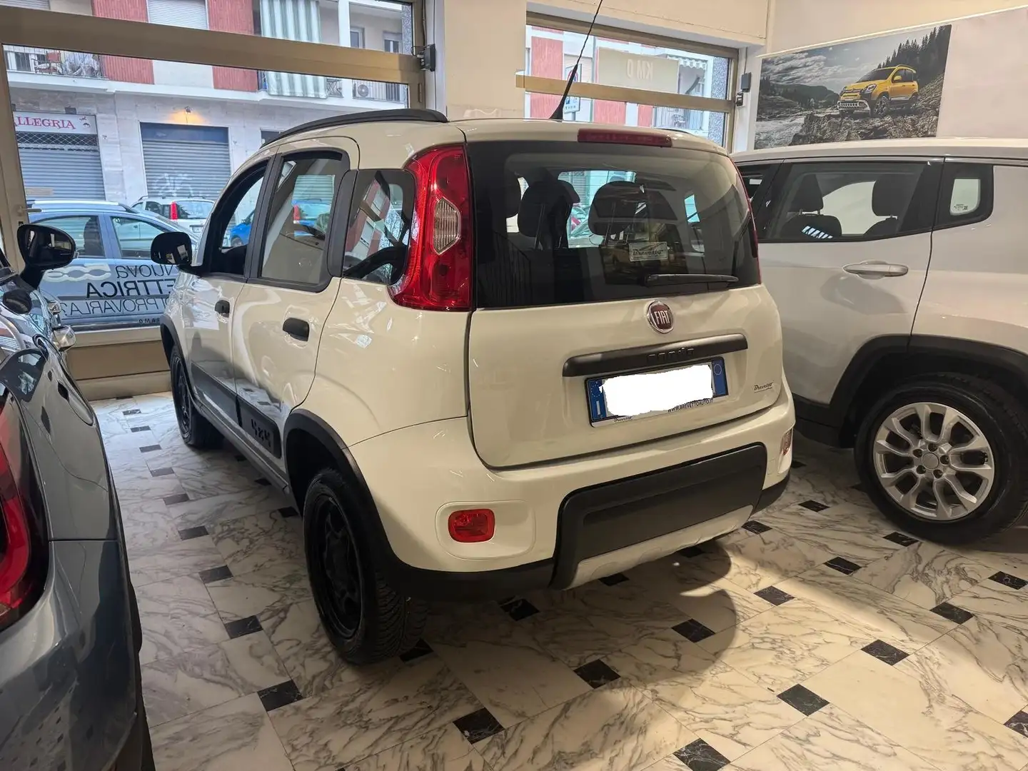 Fiat Panda 0.9 t.air t. 4x4 s/Unico propriet. Weiß - 2