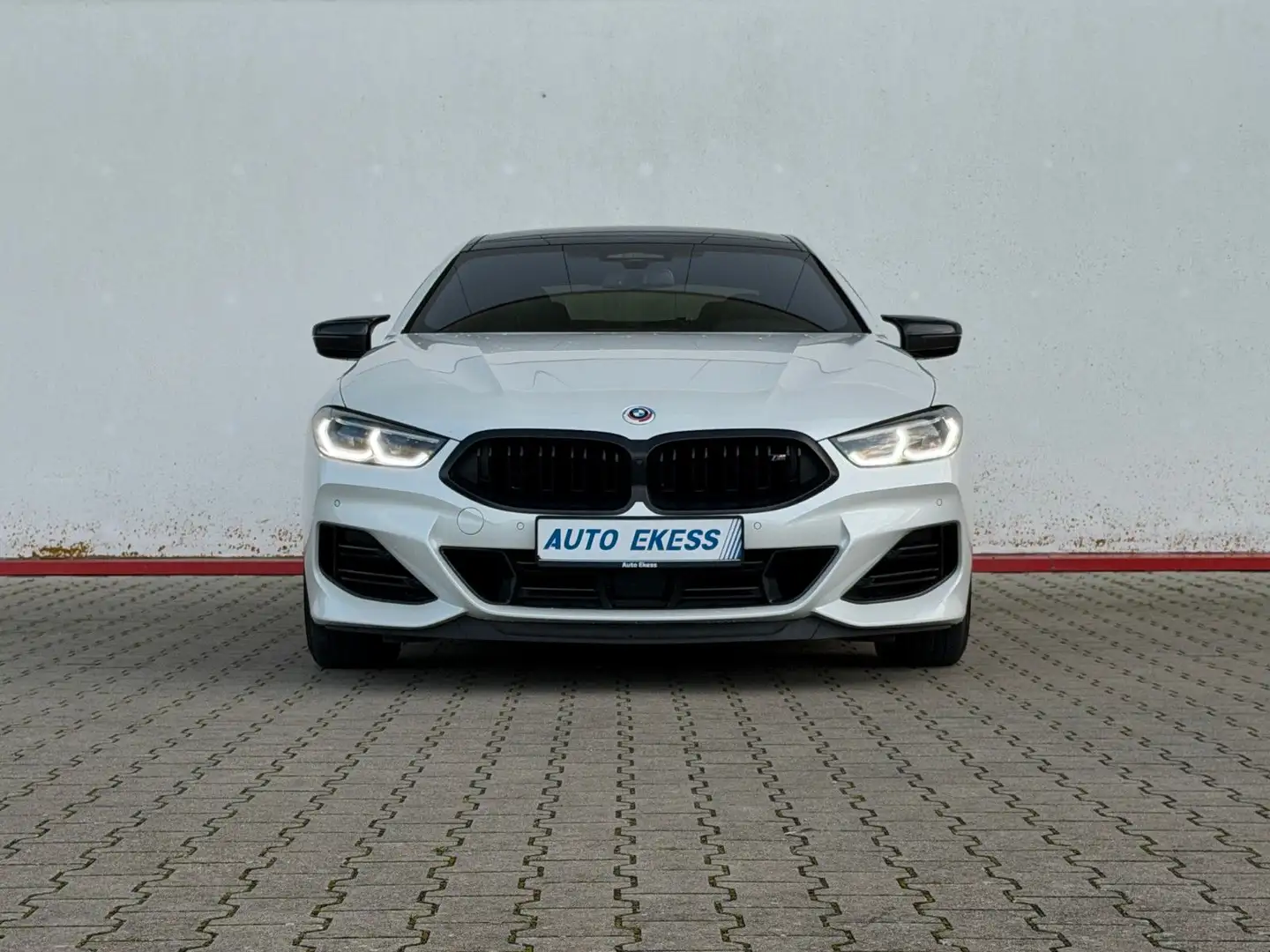 BMW M850 i xDrive Gran Coupe B&W*CARBON*Service Neu* Weiß - 2