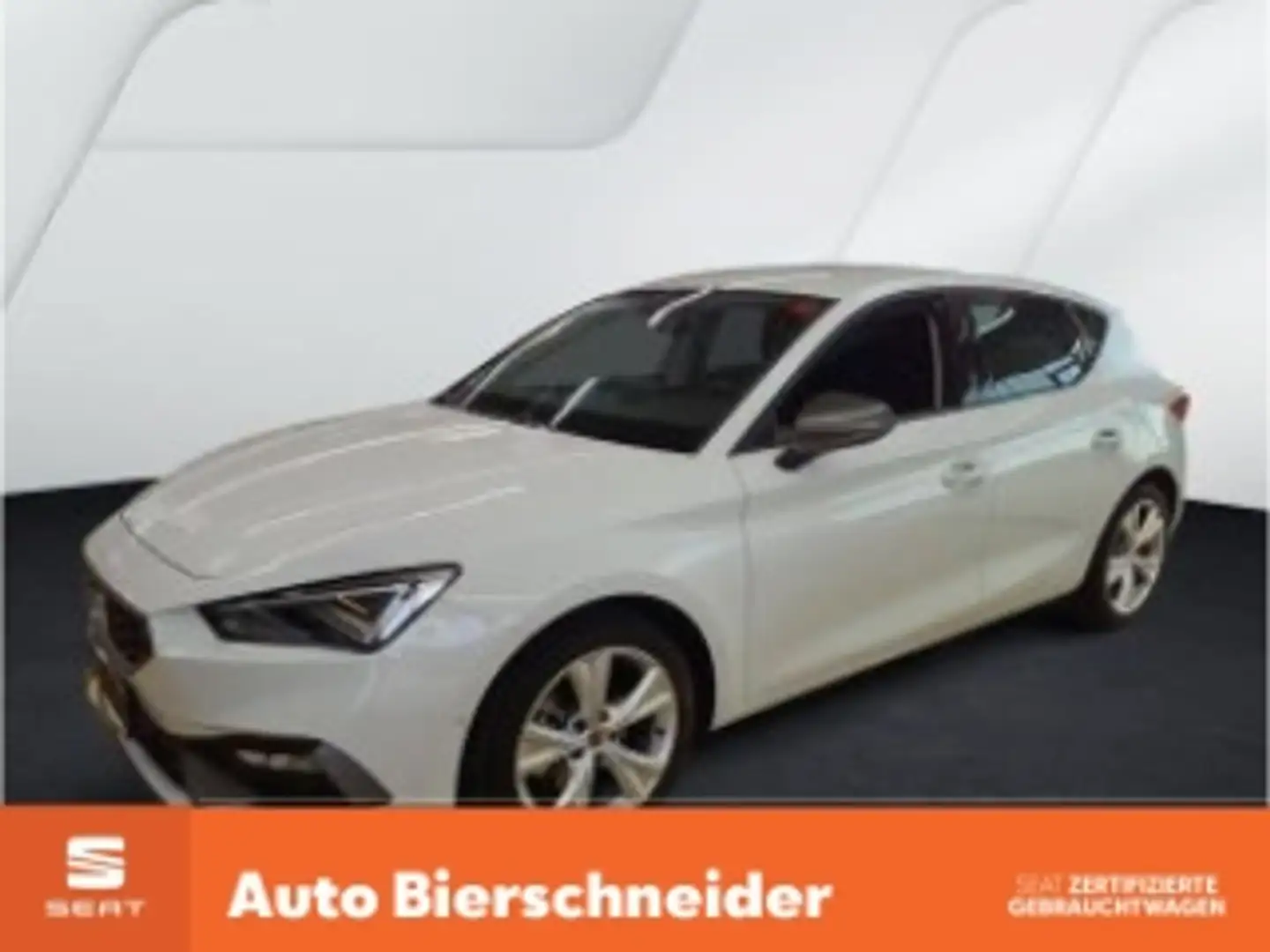 SEAT Leon 1.5 eTSI DSG FR Matrix LED Navi FaPa XL Kessy WP Weiß - 1